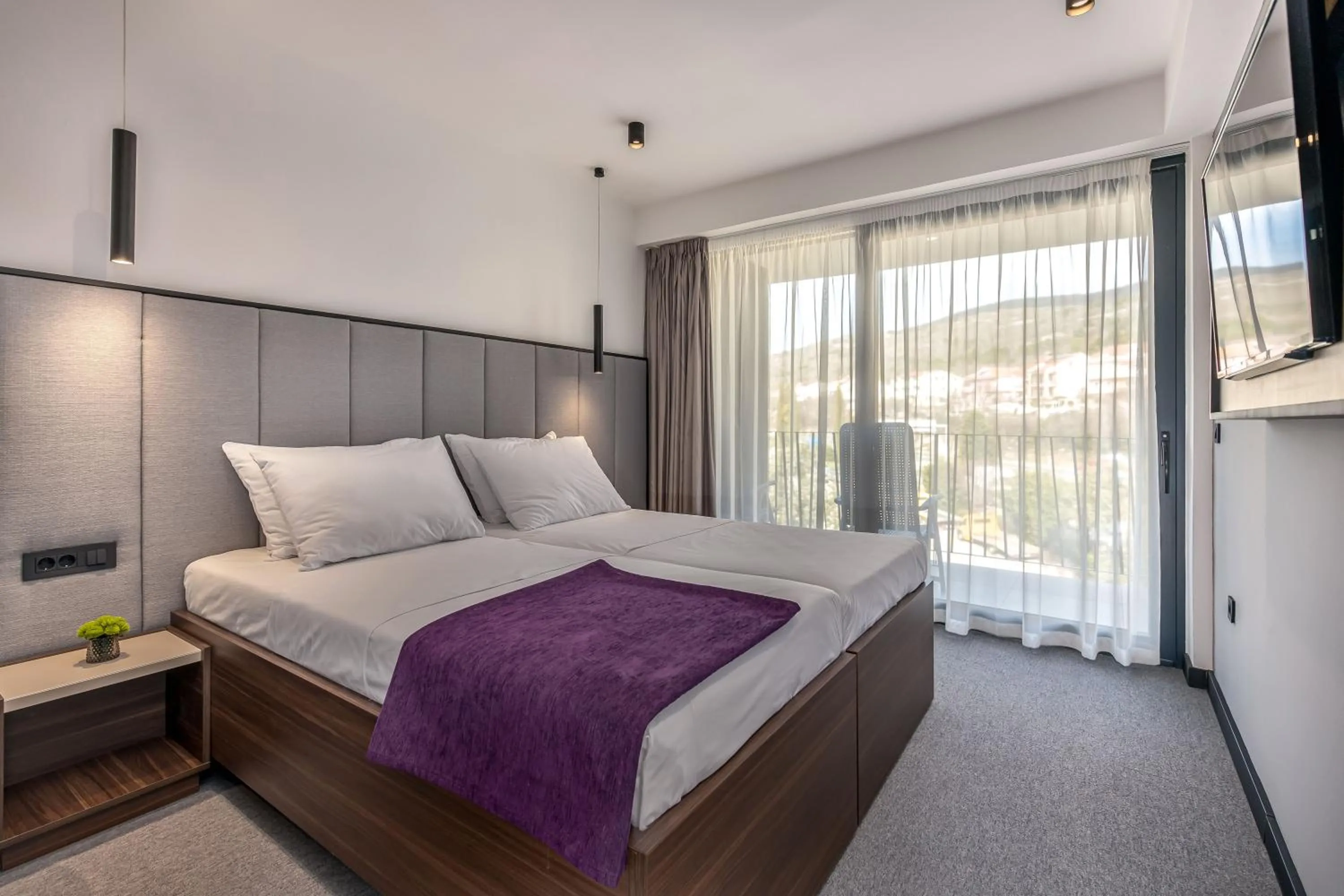 Bed in Hotel Ad Turres