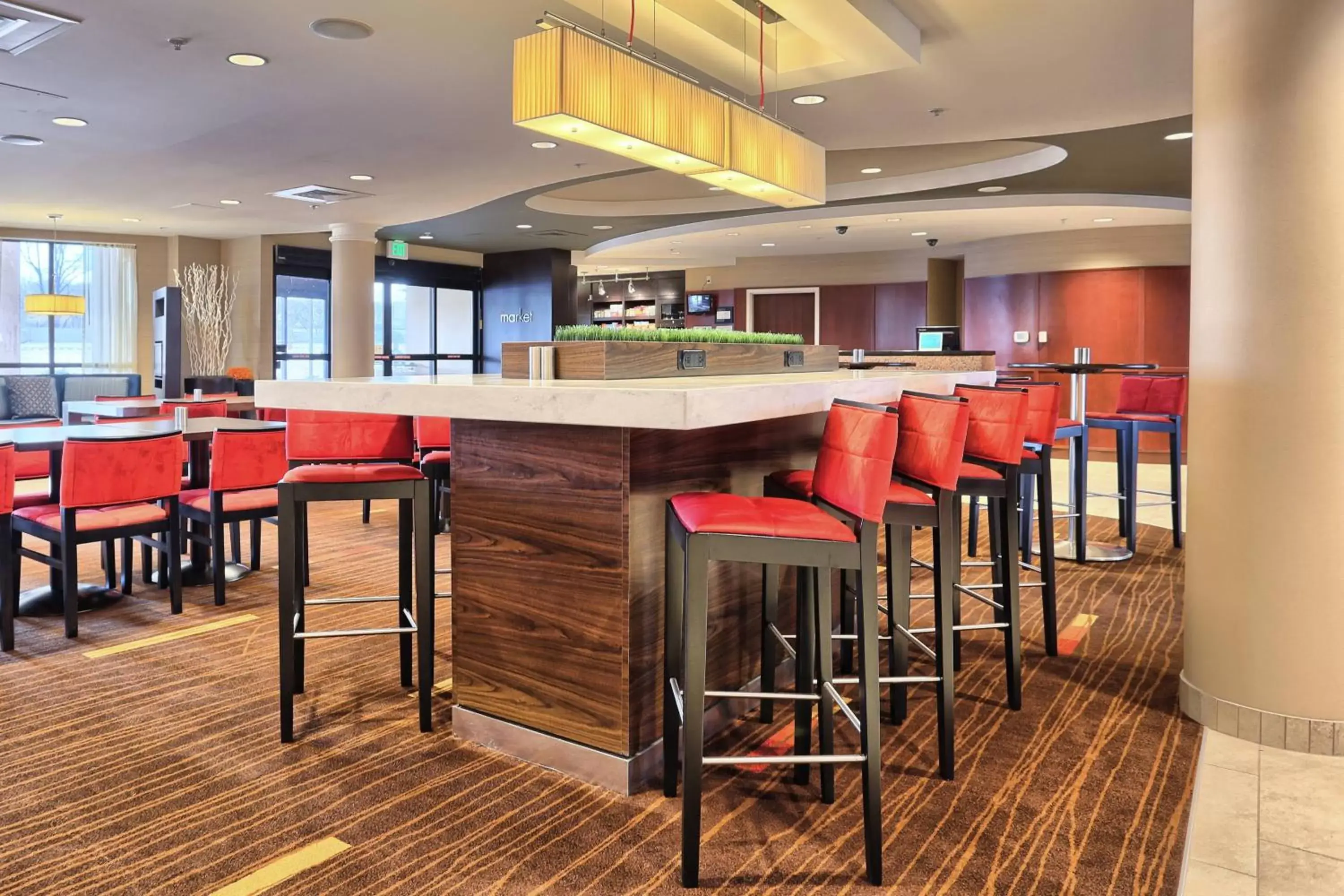 Restaurant/places to eat, Lounge/Bar in Courtyard by Marriott Harrisburg West/Mechanicsburg