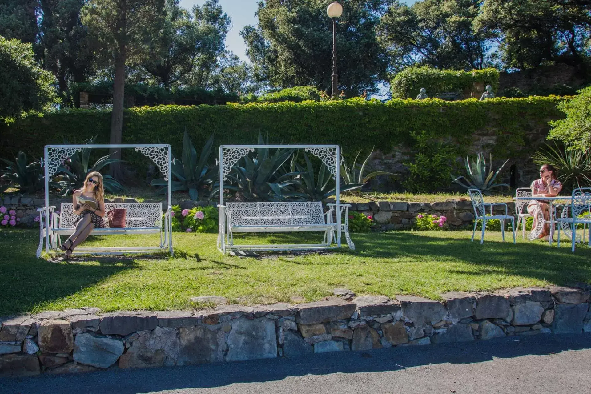 Garden in Grand Hotel Dei Castelli