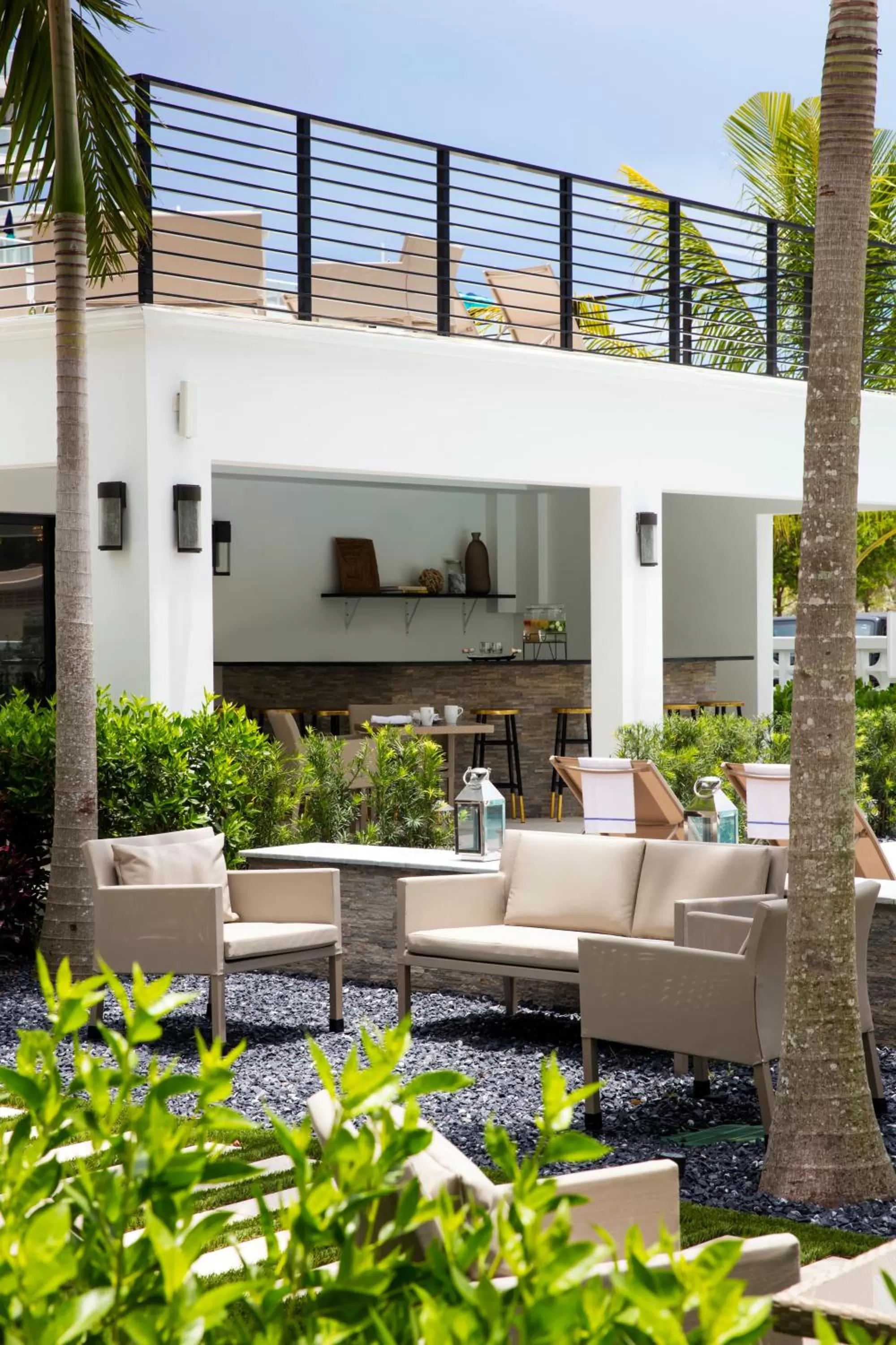 Patio, Property Building in Elita Hotel