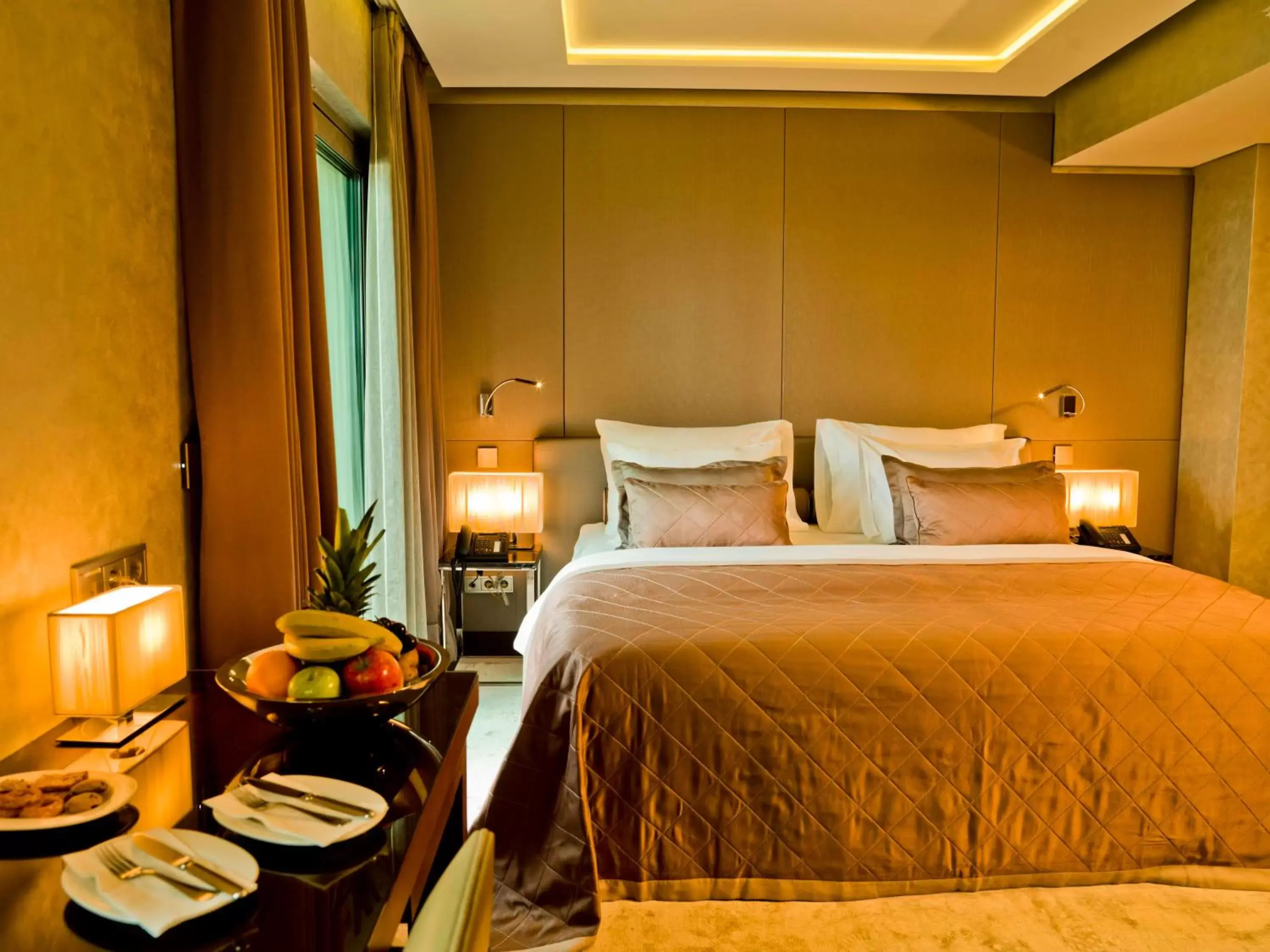 Bed in Lasagrada Hotel Istanbul