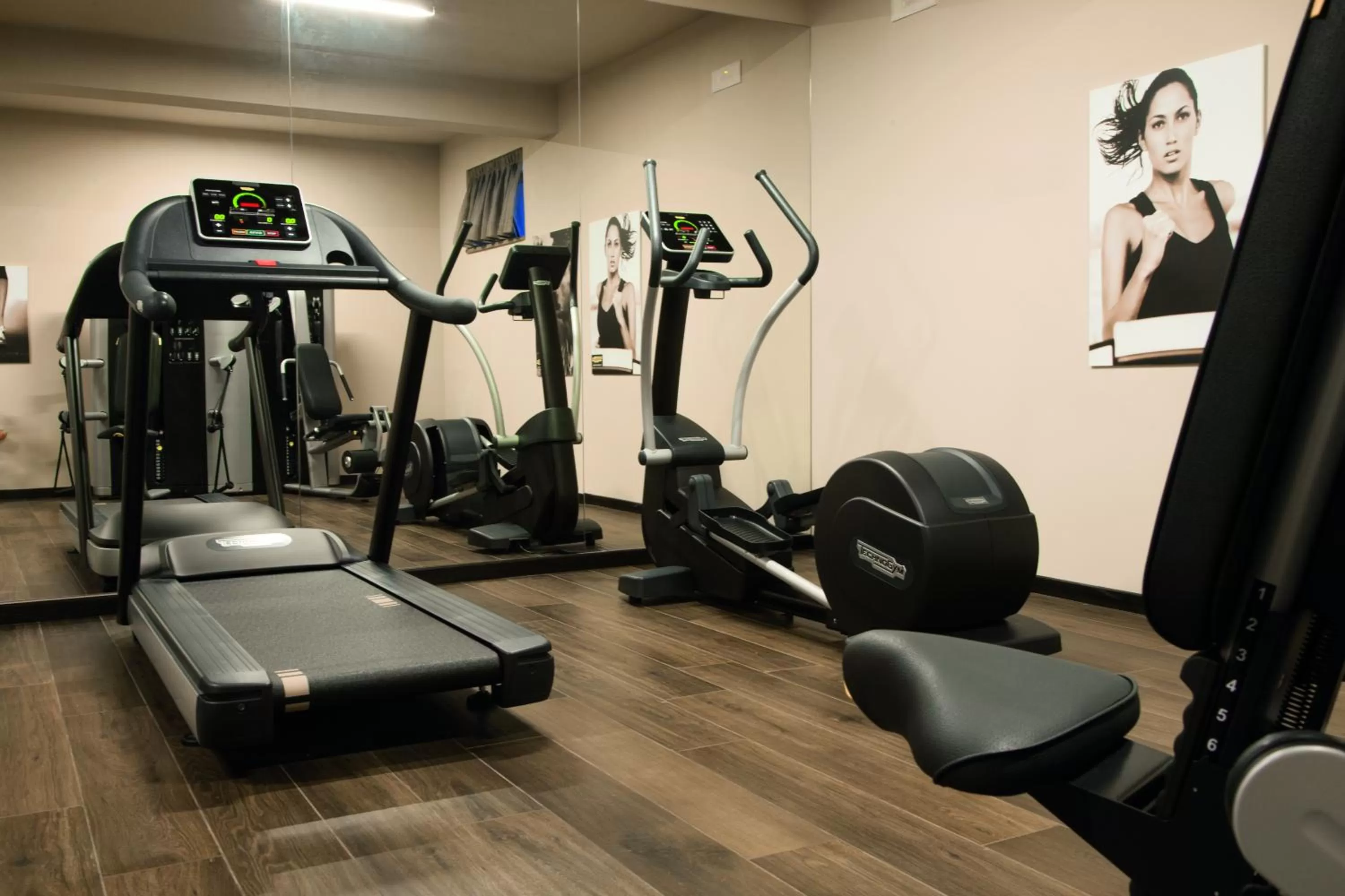 Fitness centre/facilities in Ego Hotel