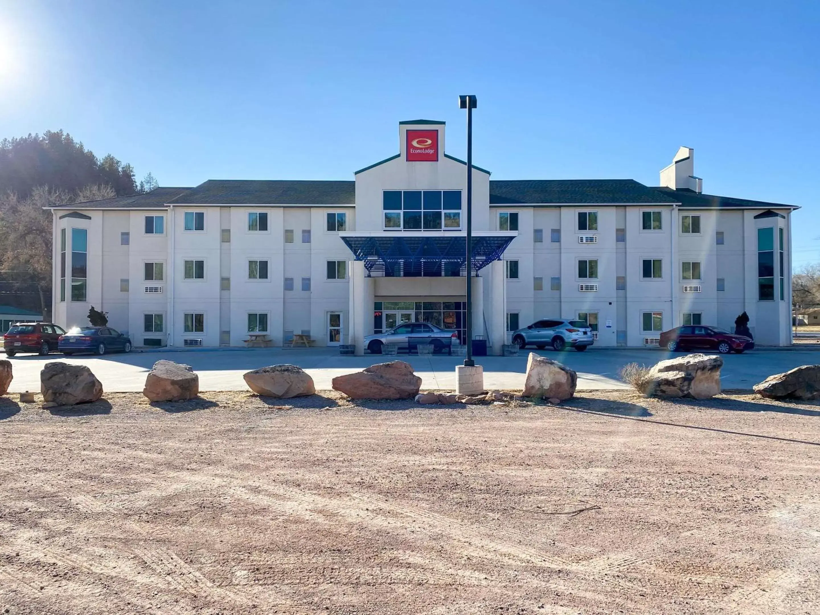 Property Building in Econo Lodge Hot Springs