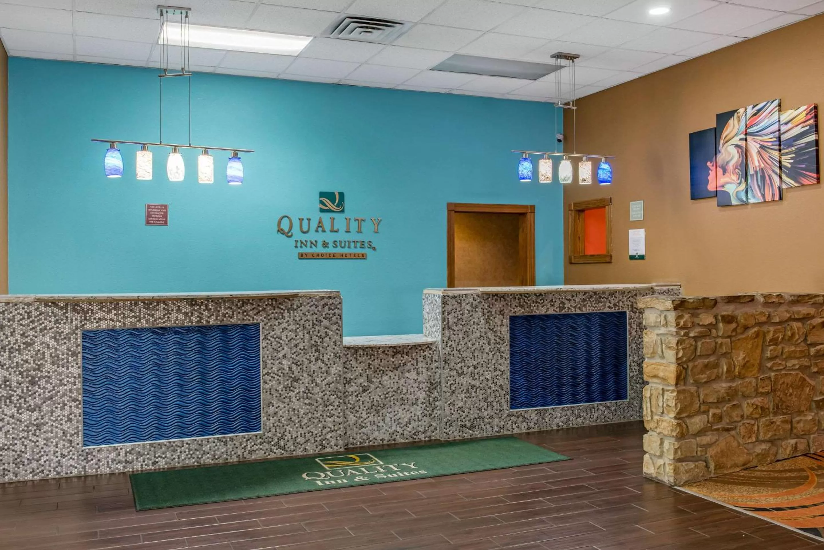 Lobby or reception in Quality Inn & Suites Bedford West