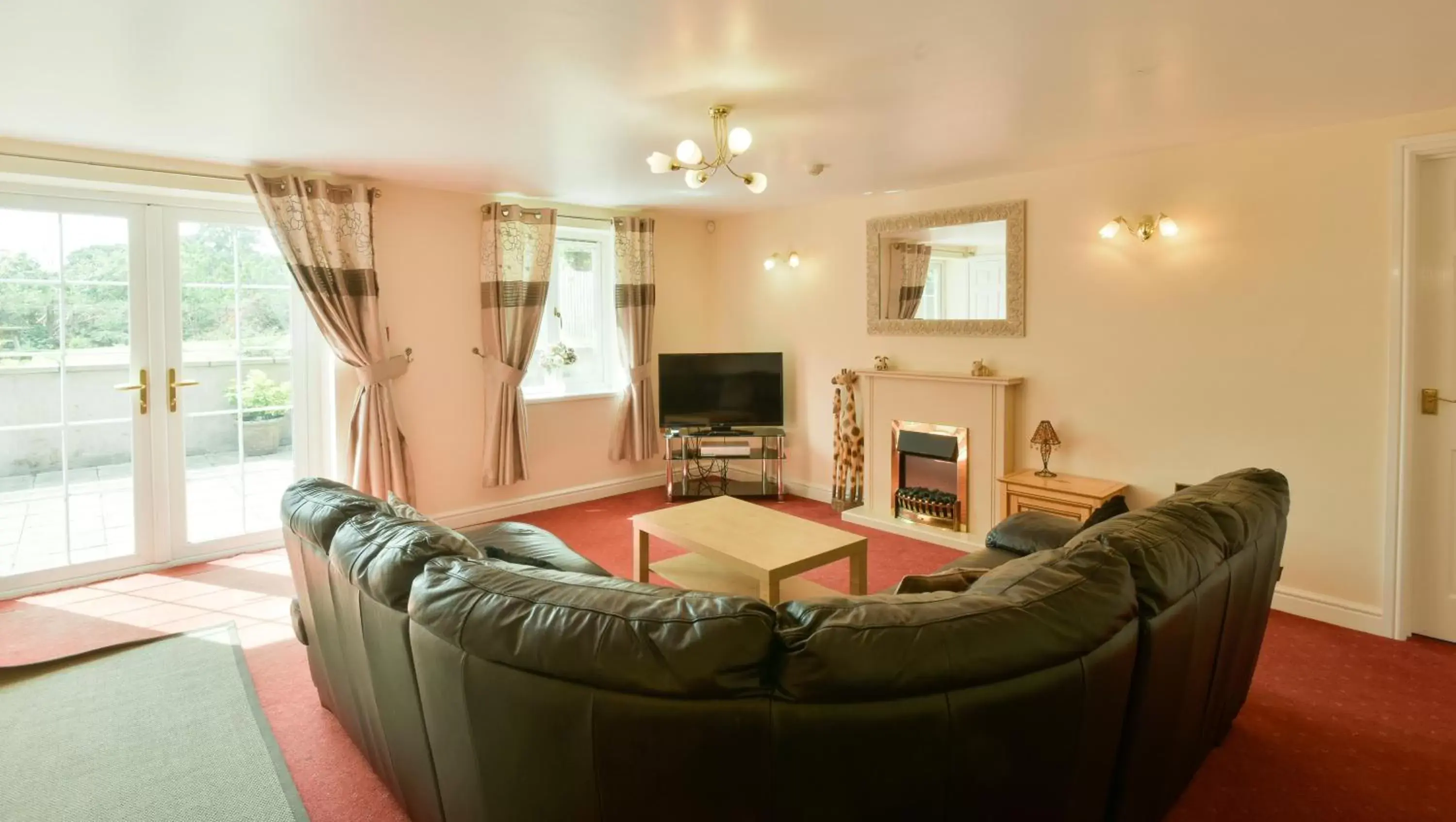 Living room in Edenhall Country Hotel