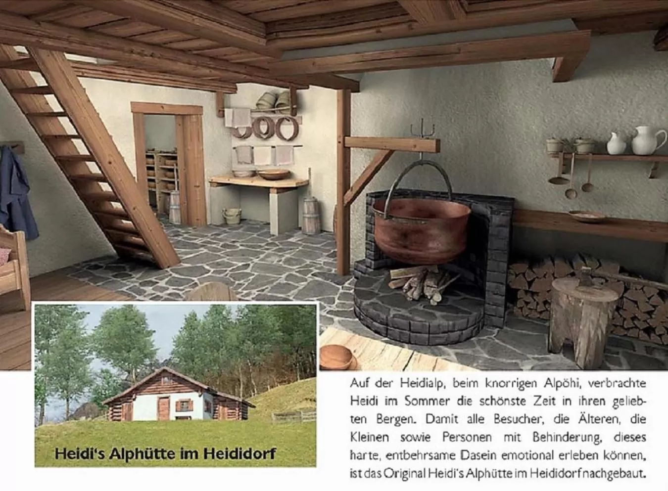 Nearby landmark in Hotel Restaurant Heidihof