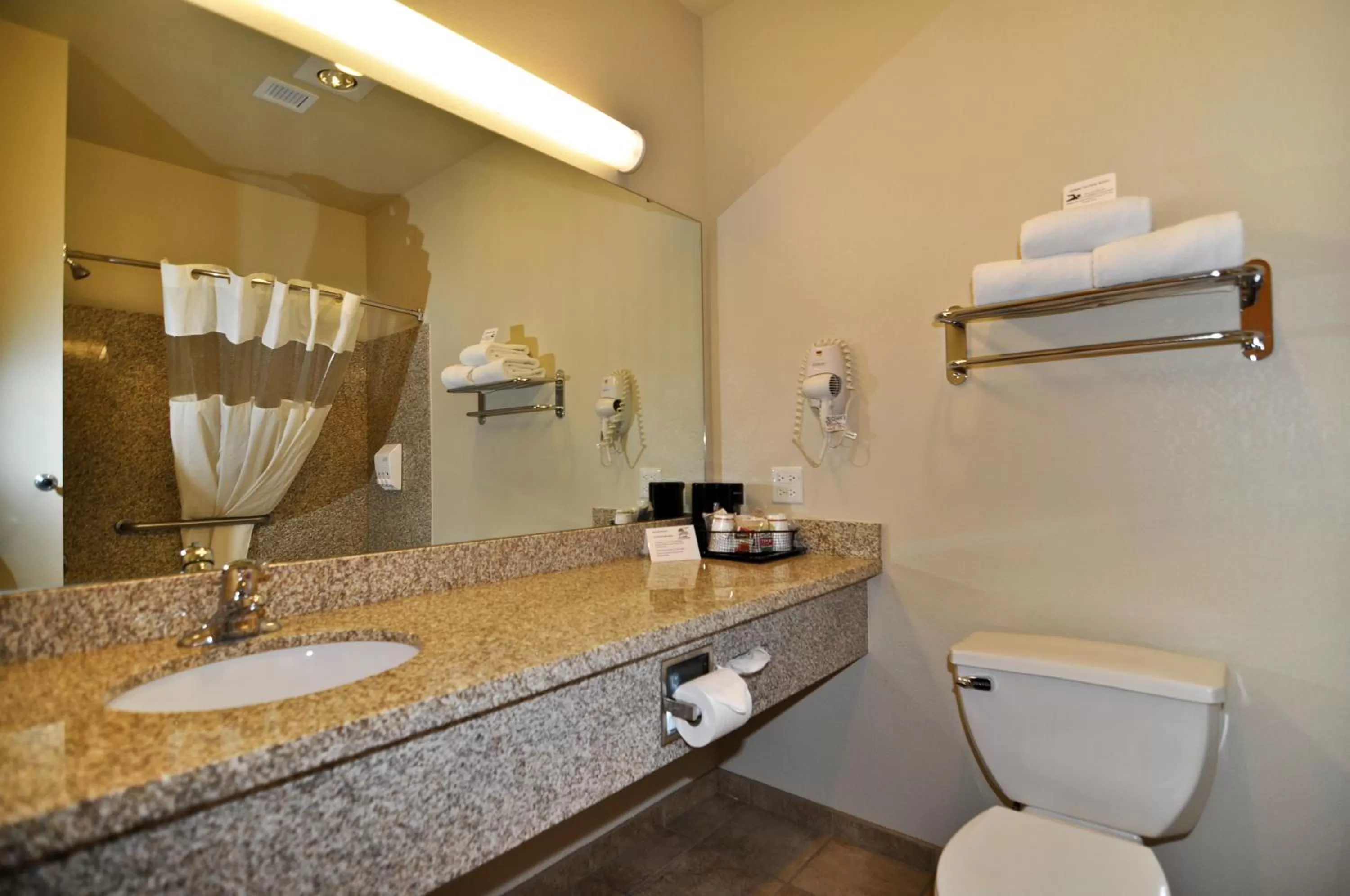 Bathroom in Montcler Hotel & Conference Center, Trademark by Wyndham