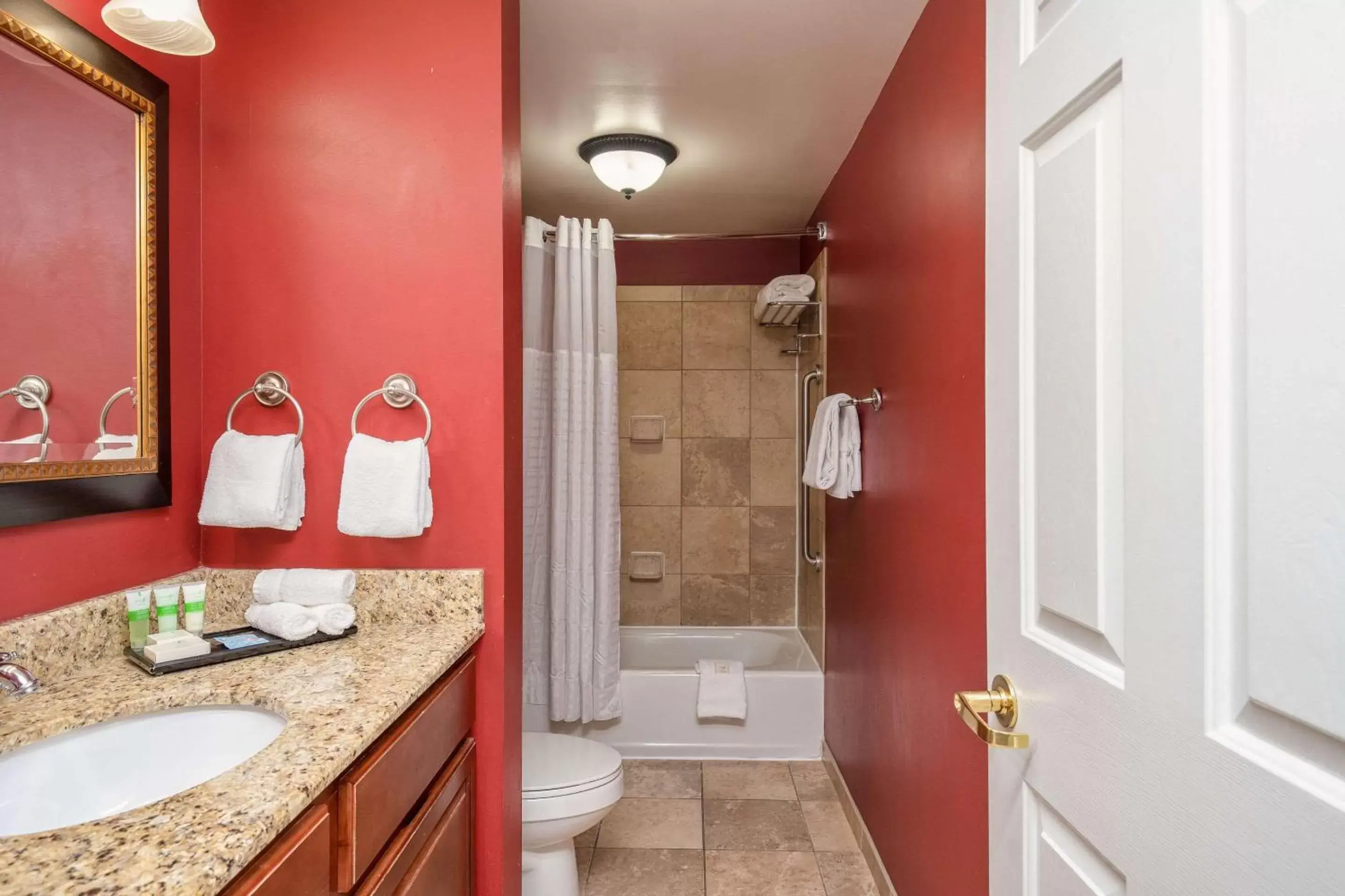 Bathroom in Clarion Collection Hotel Arlington Court Suites