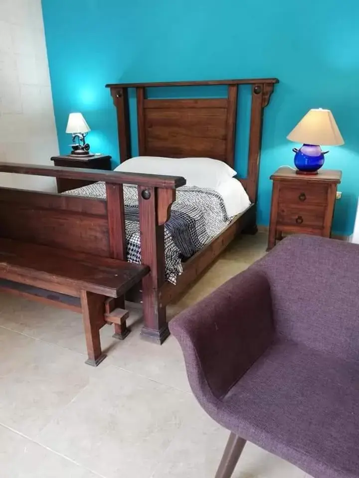 Bed in Hacienda Valentina