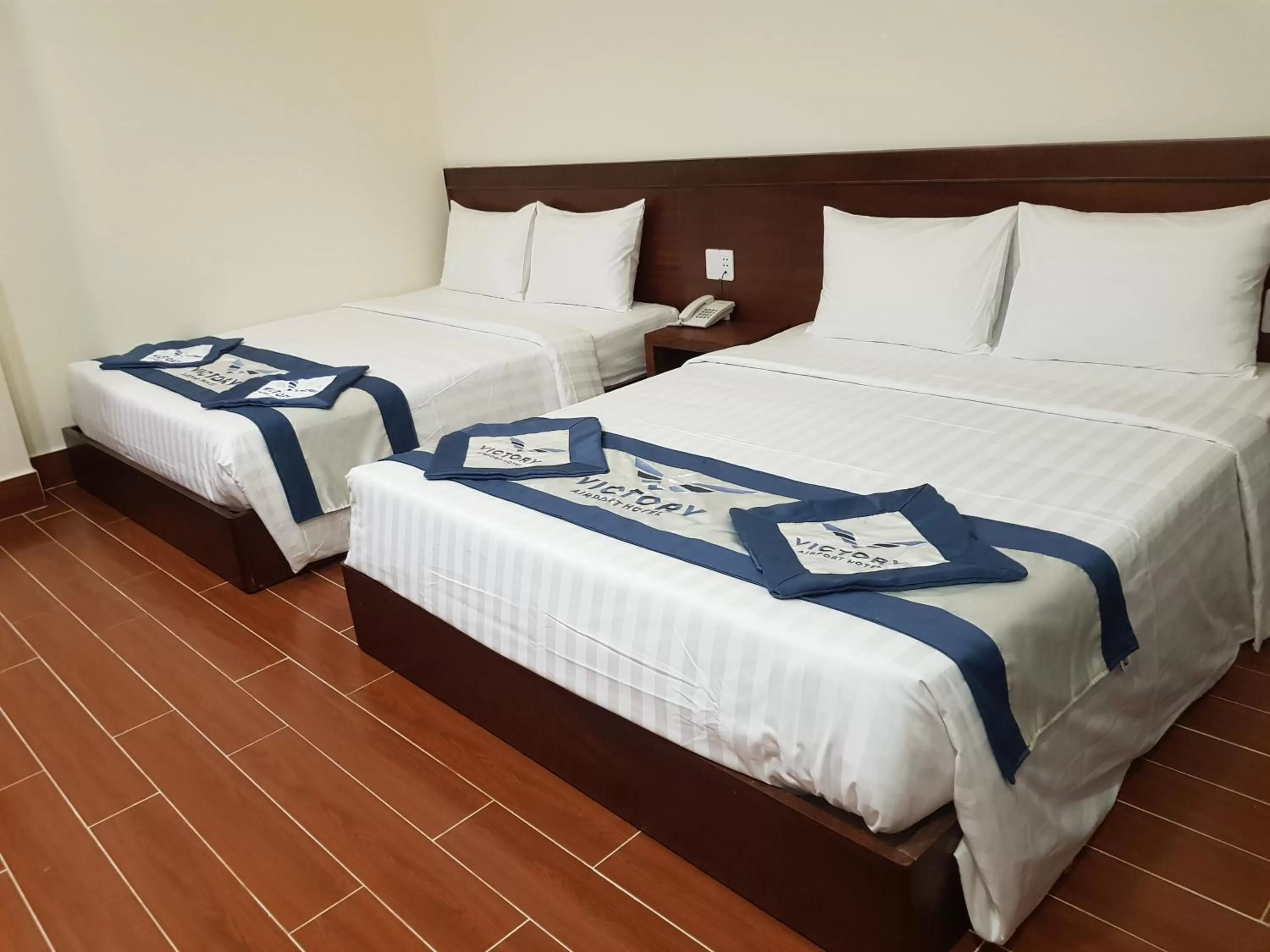 Bed in Victory Airport Hotel