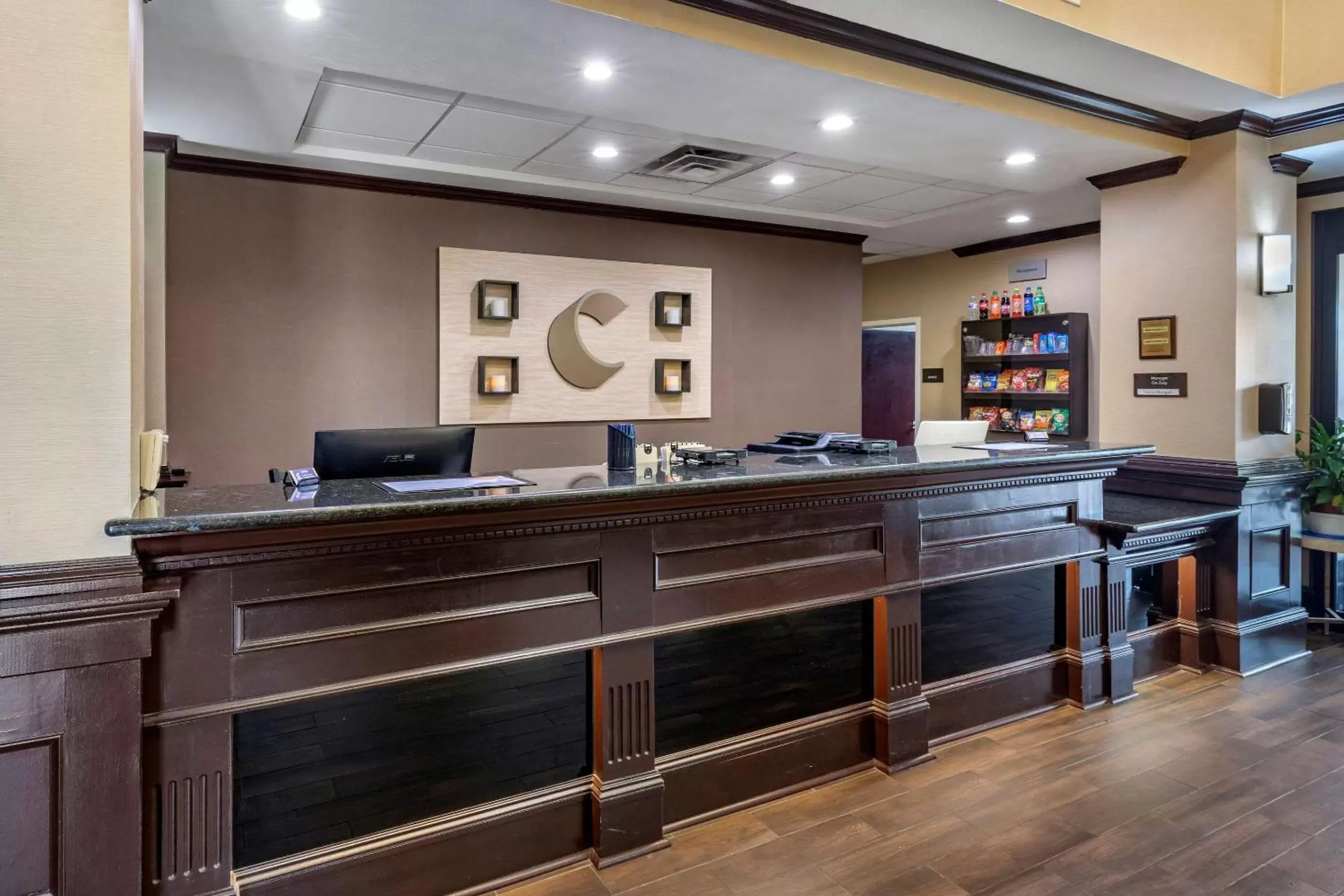 Lobby or reception in Comfort Suites Shreveport West I-20