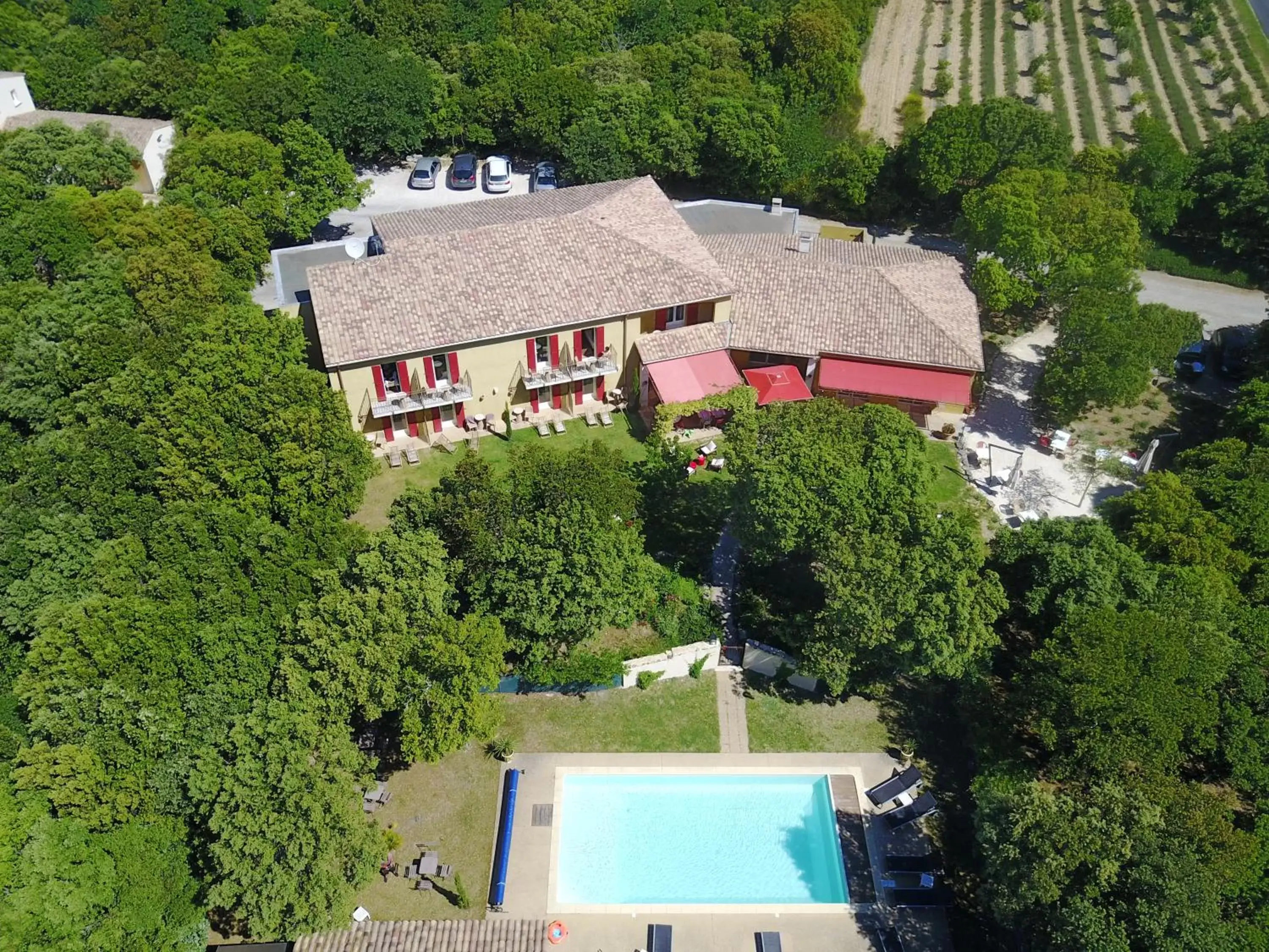 Bird's eye view, Bird's-eye View in La Bastide De Grignan Hotel & Restaurant