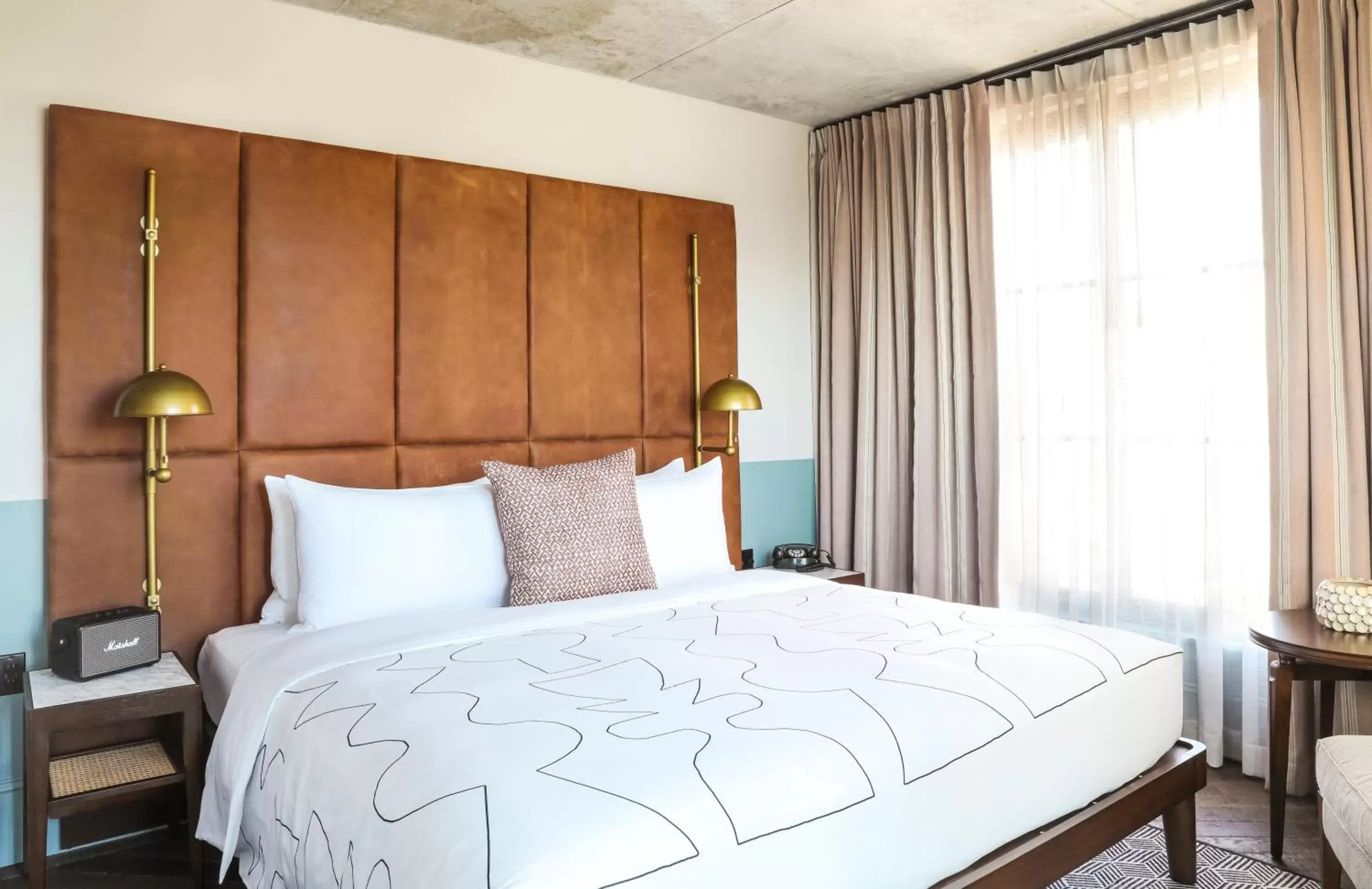 Bed in The Hoxton, Chicago Bed in The Hoxton, Chicago