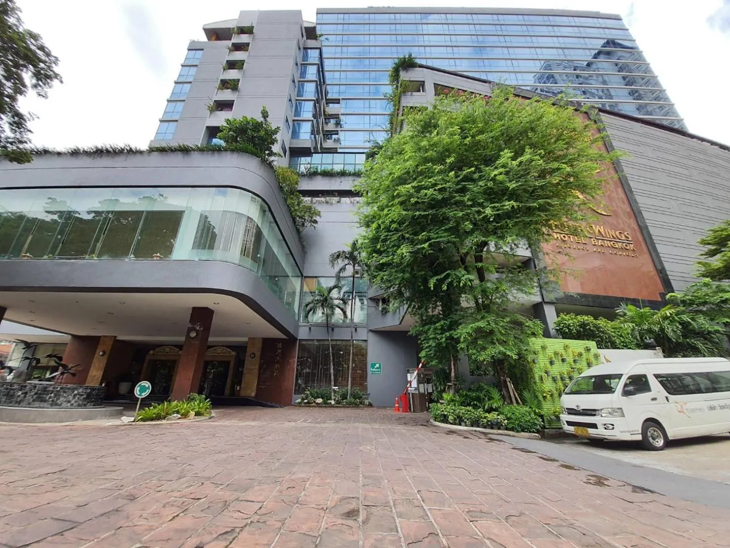 Property building in The Four Wings Hotel Bangkok