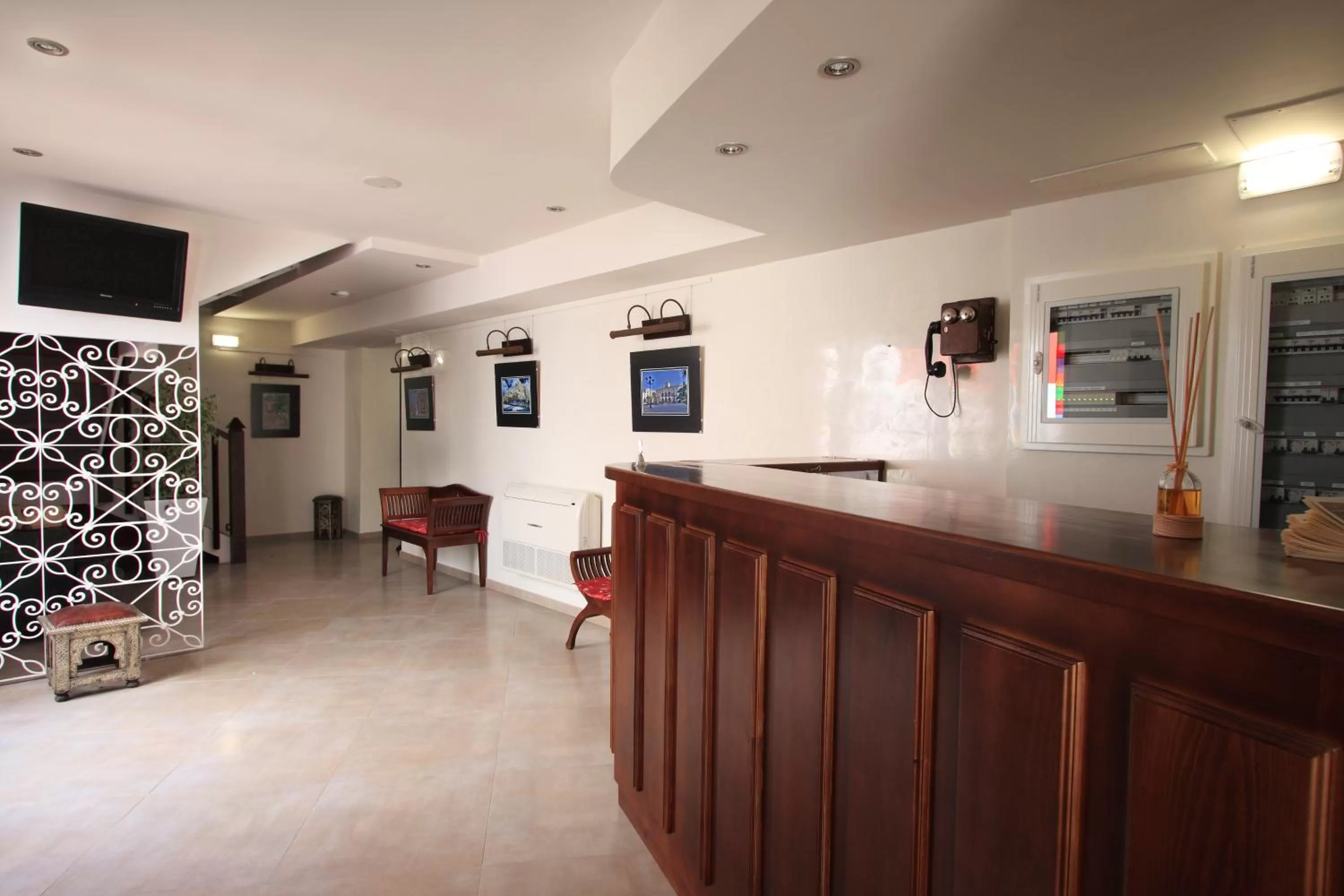 Lobby or reception in Casa Baños de la Villa