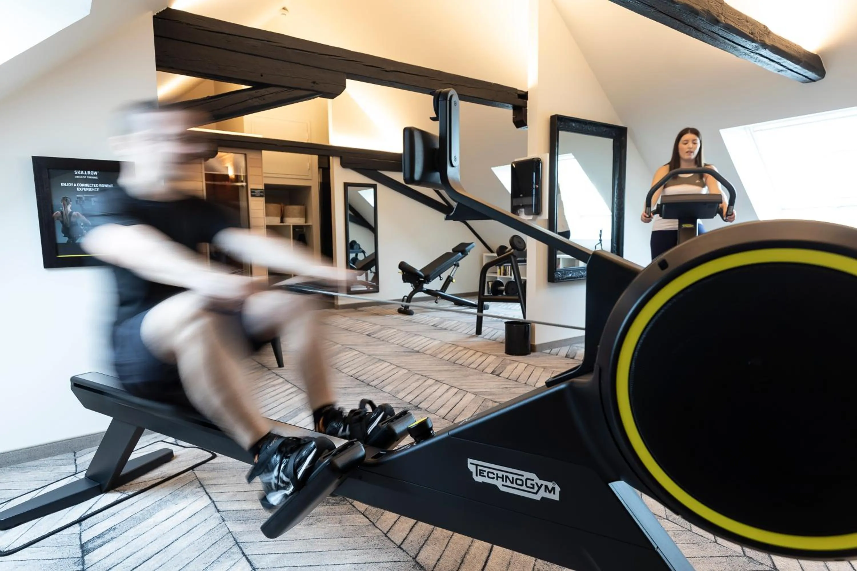 Fitness centre/facilities in Hotel Arok