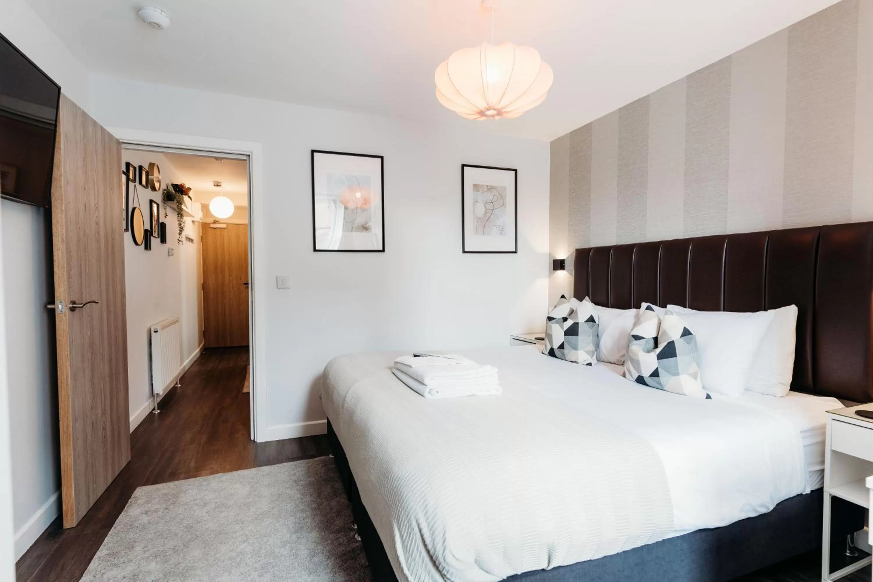 Bedroom, Bed in Prime Suites Lytham