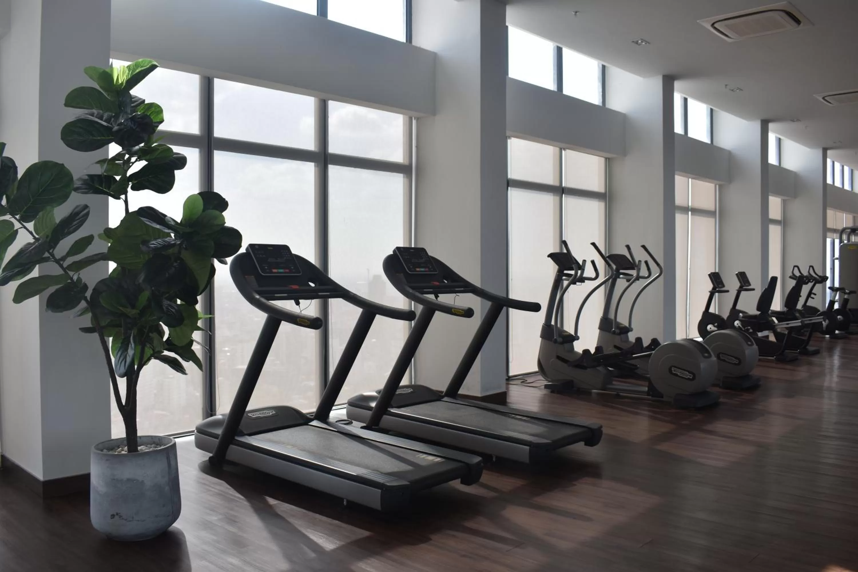 Fitness centre/facilities in The Snowbell Hotel