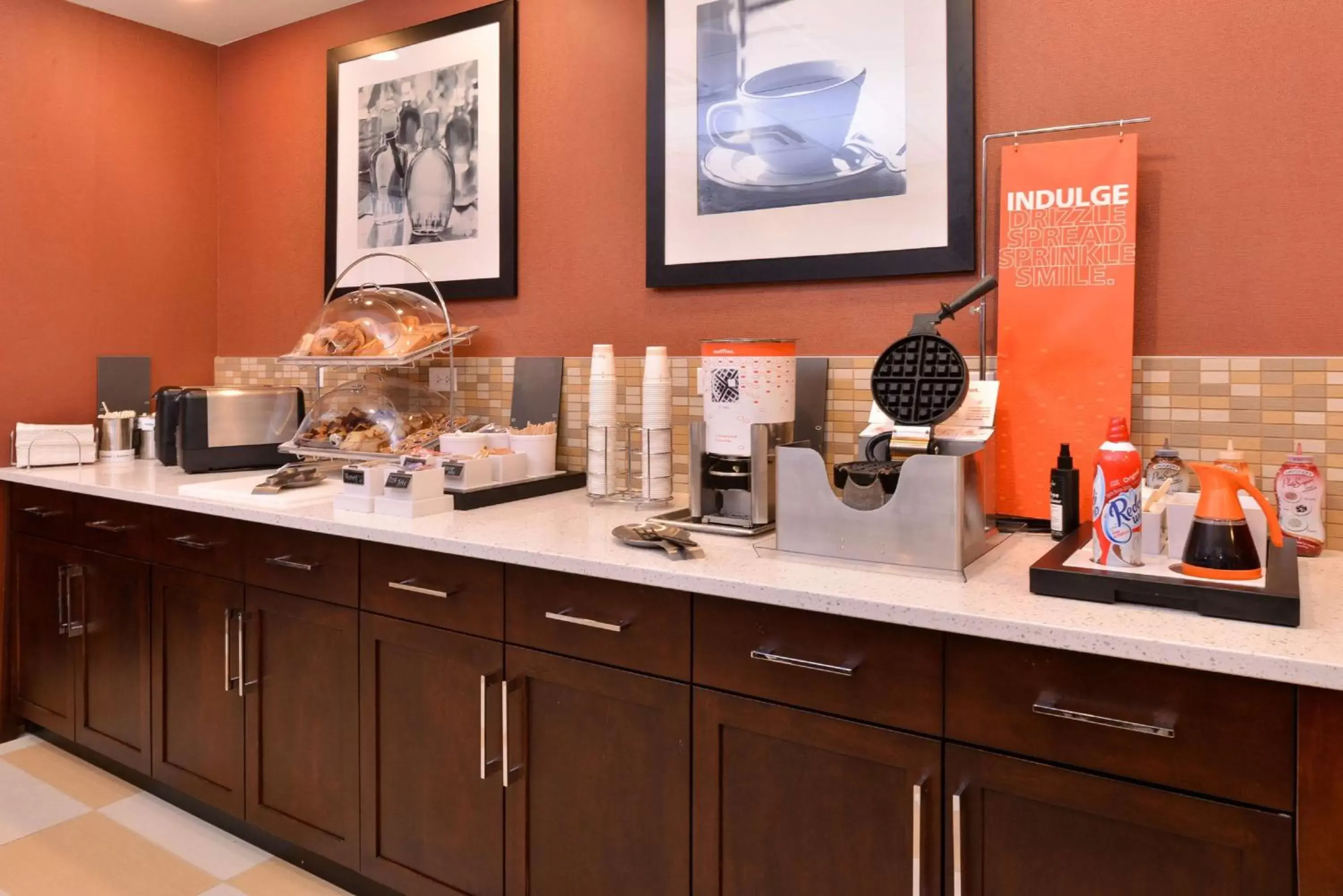 Dining area, Restaurant/Places to Eat in Hampton Inn Rome