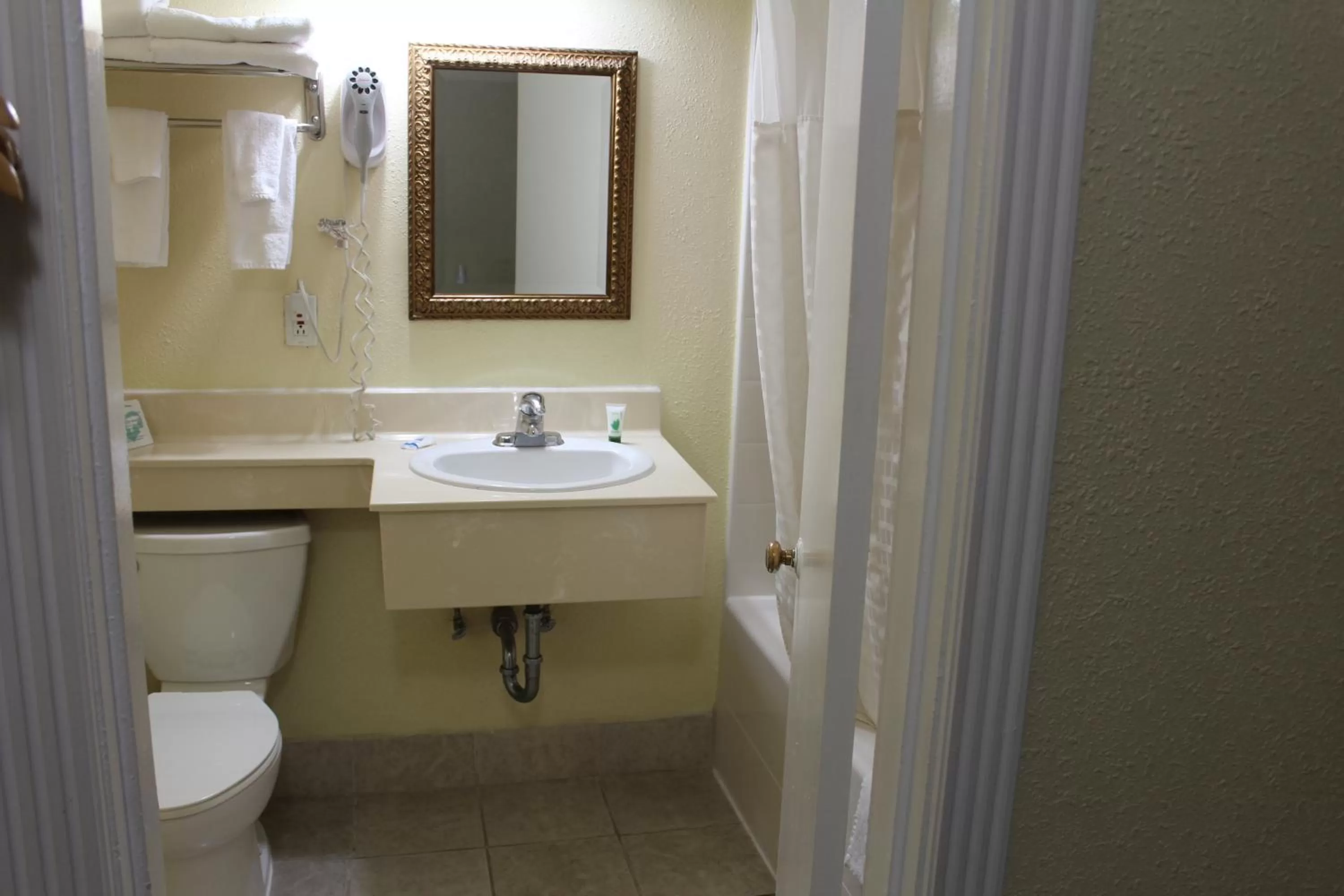 Toilet in Rodeway Inn Medford South I-5