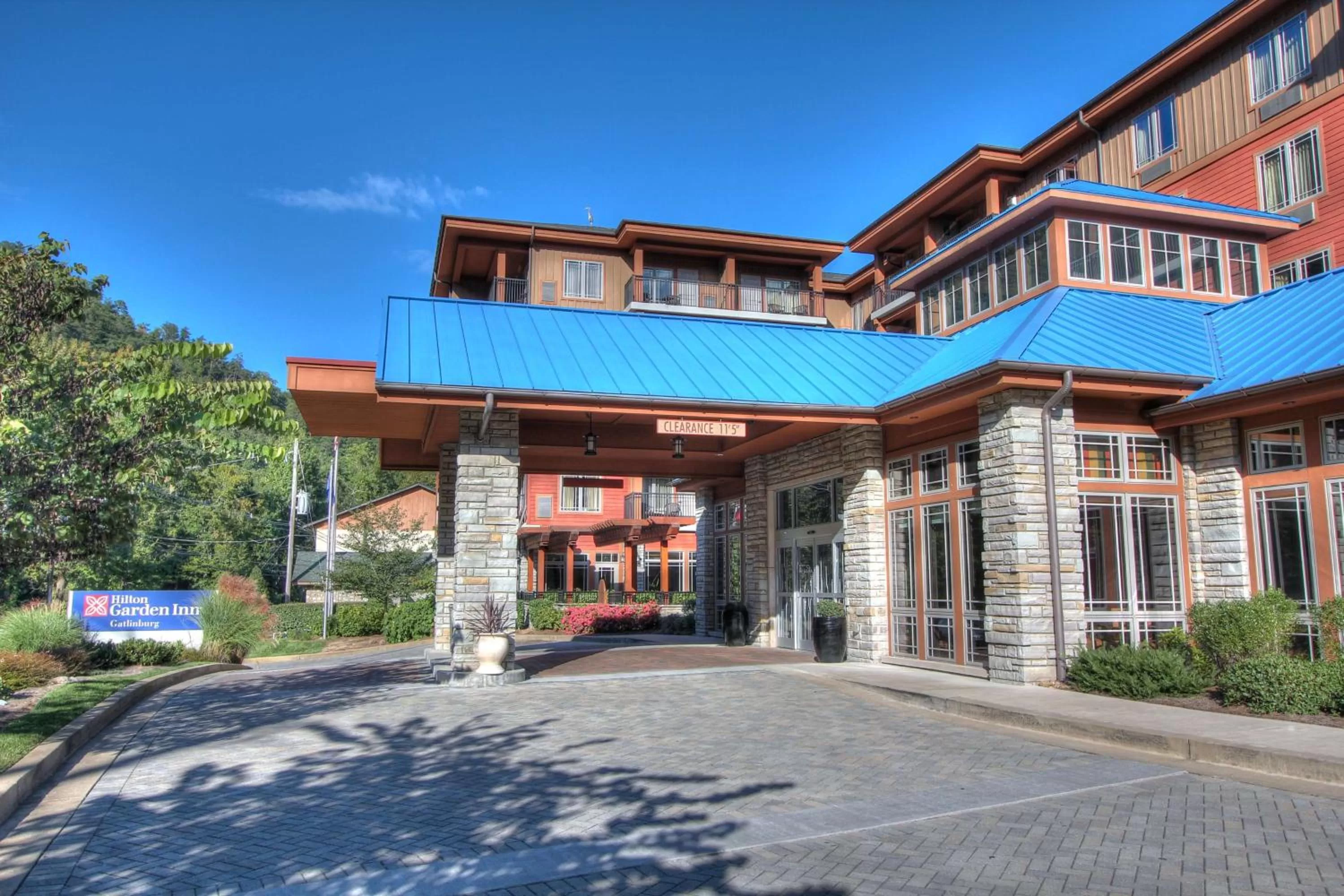 Property building in Hilton Garden Inn Gatlinburg