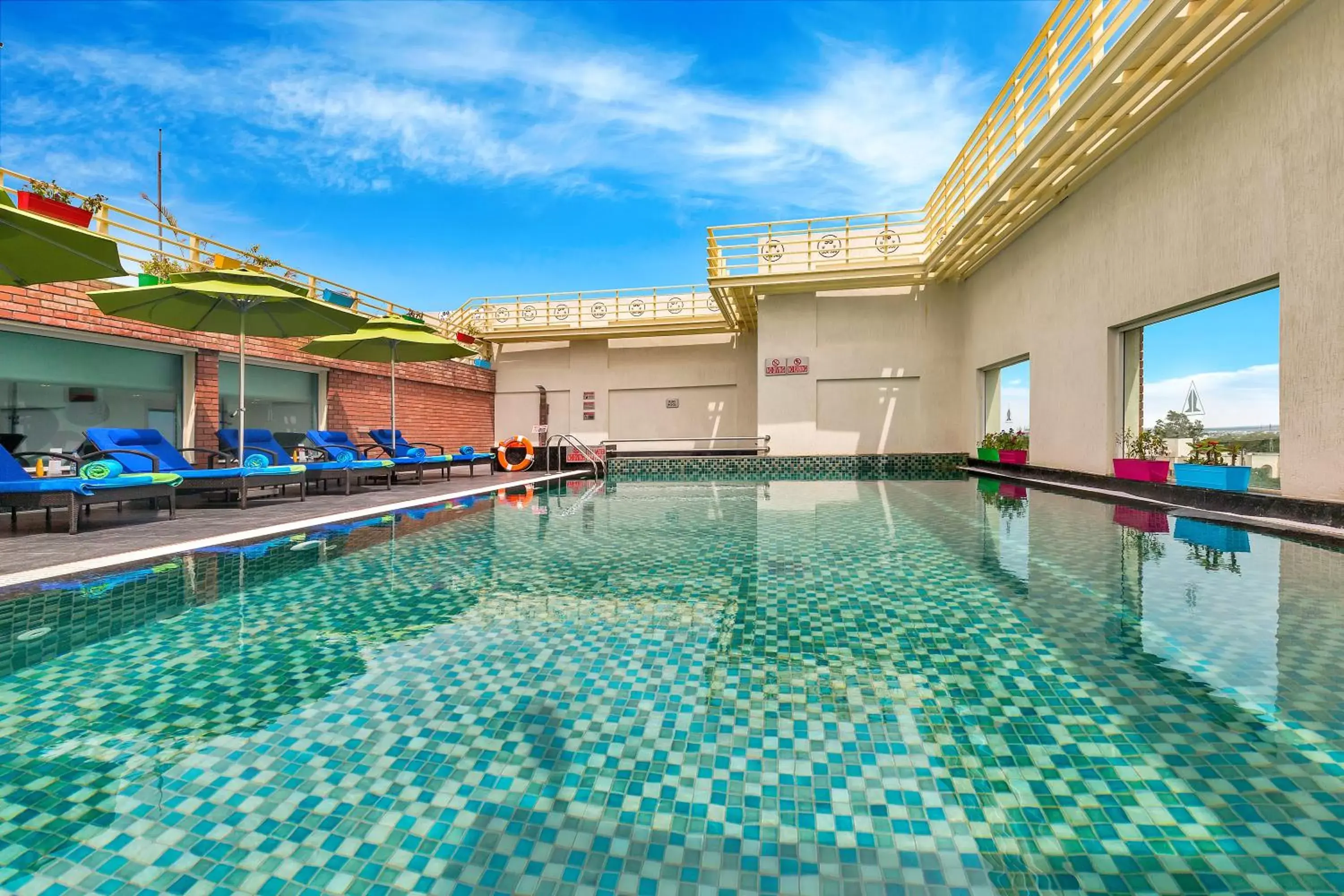 Pool view in Welcomhotel by ITC Hotels, RaceCourse, Coimbatore Pool view in Welcomhotel by ITC Hotels, RaceCourse, Coimbatore