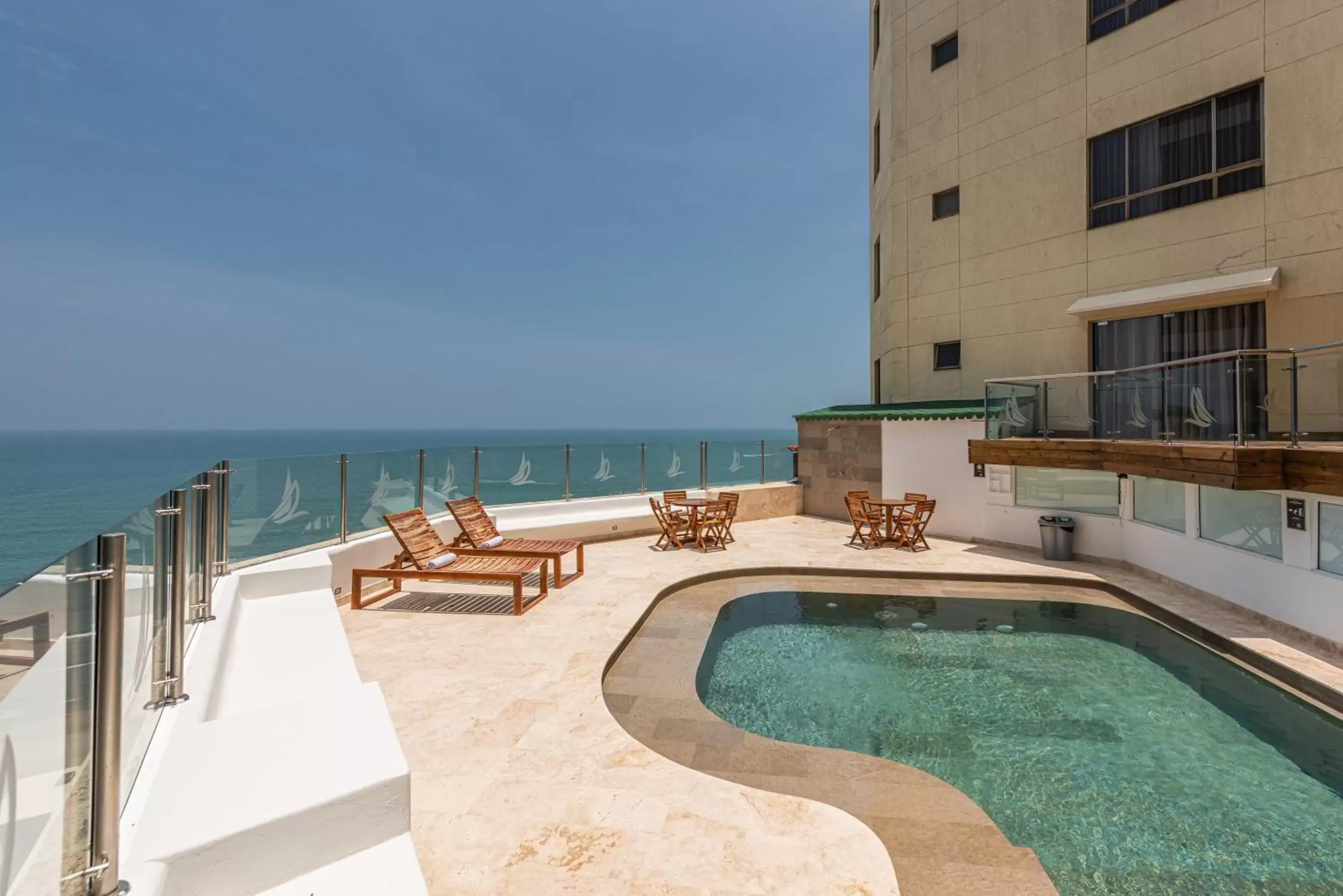 Pool View in Hotel Regatta Cartagena