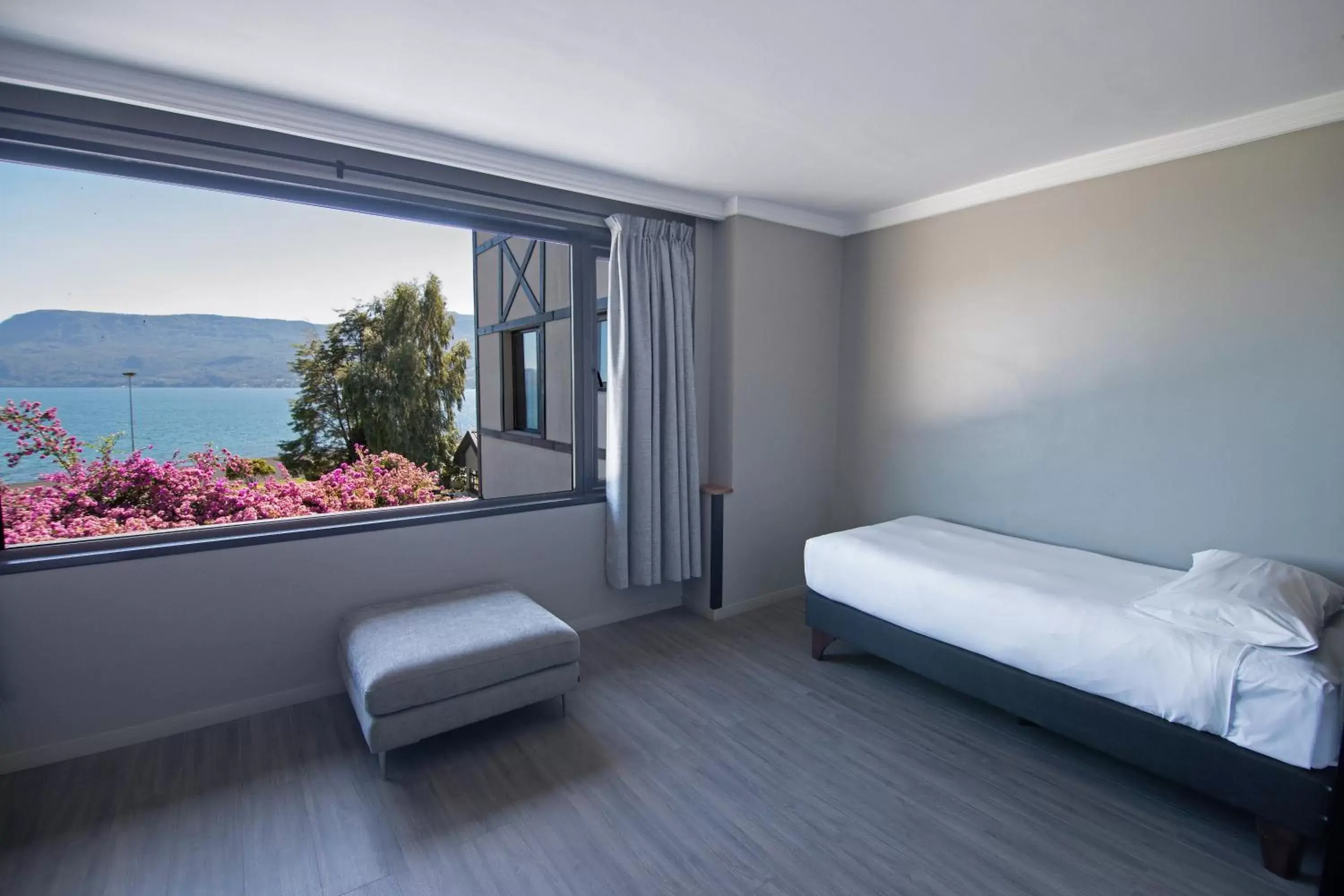 View (from property/room), Bed in Hotel Enjoy Pucón View (from property/room), Bed in Hotel Enjoy Pucón