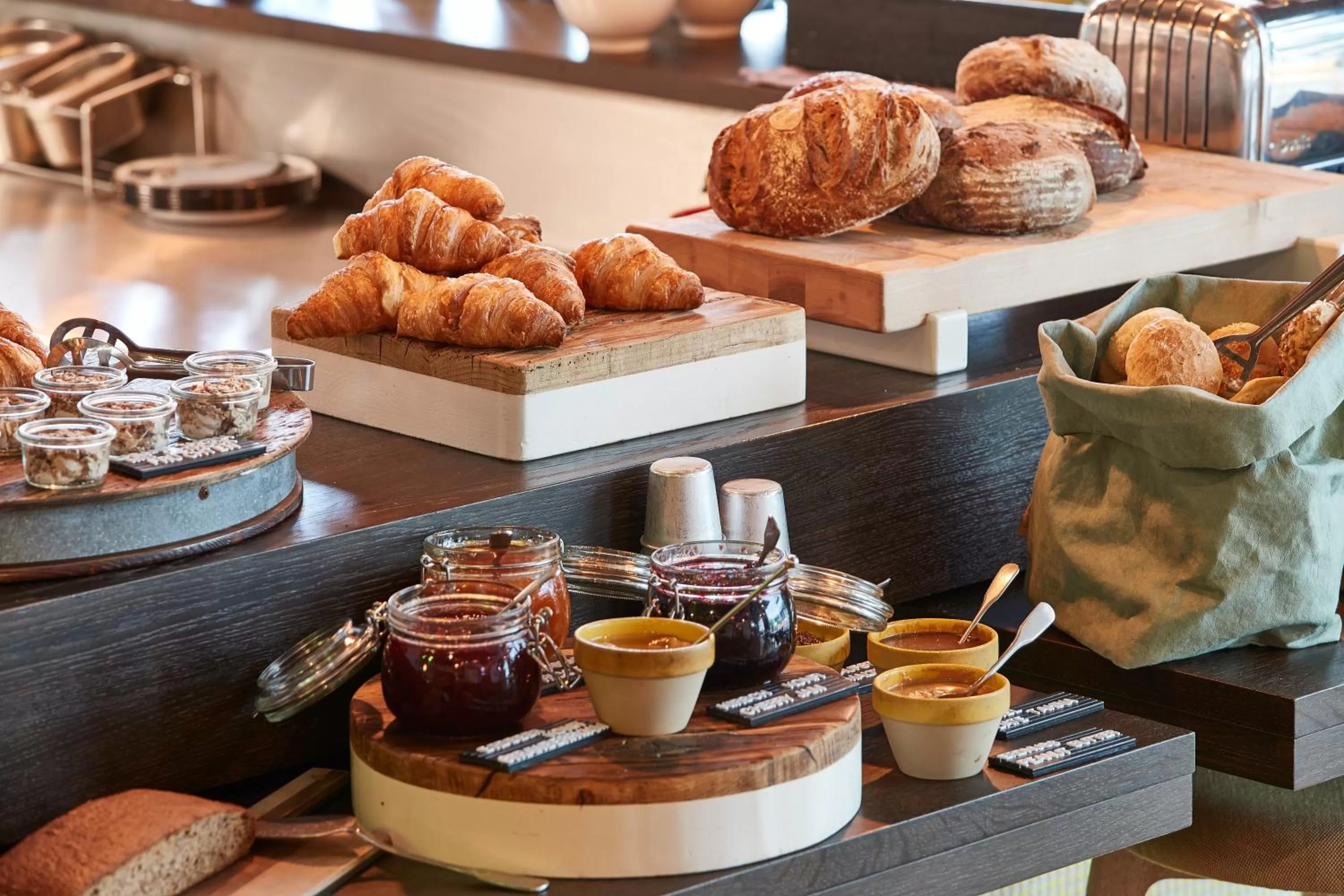 Buffet breakfast in 25hours Hotel Indre By