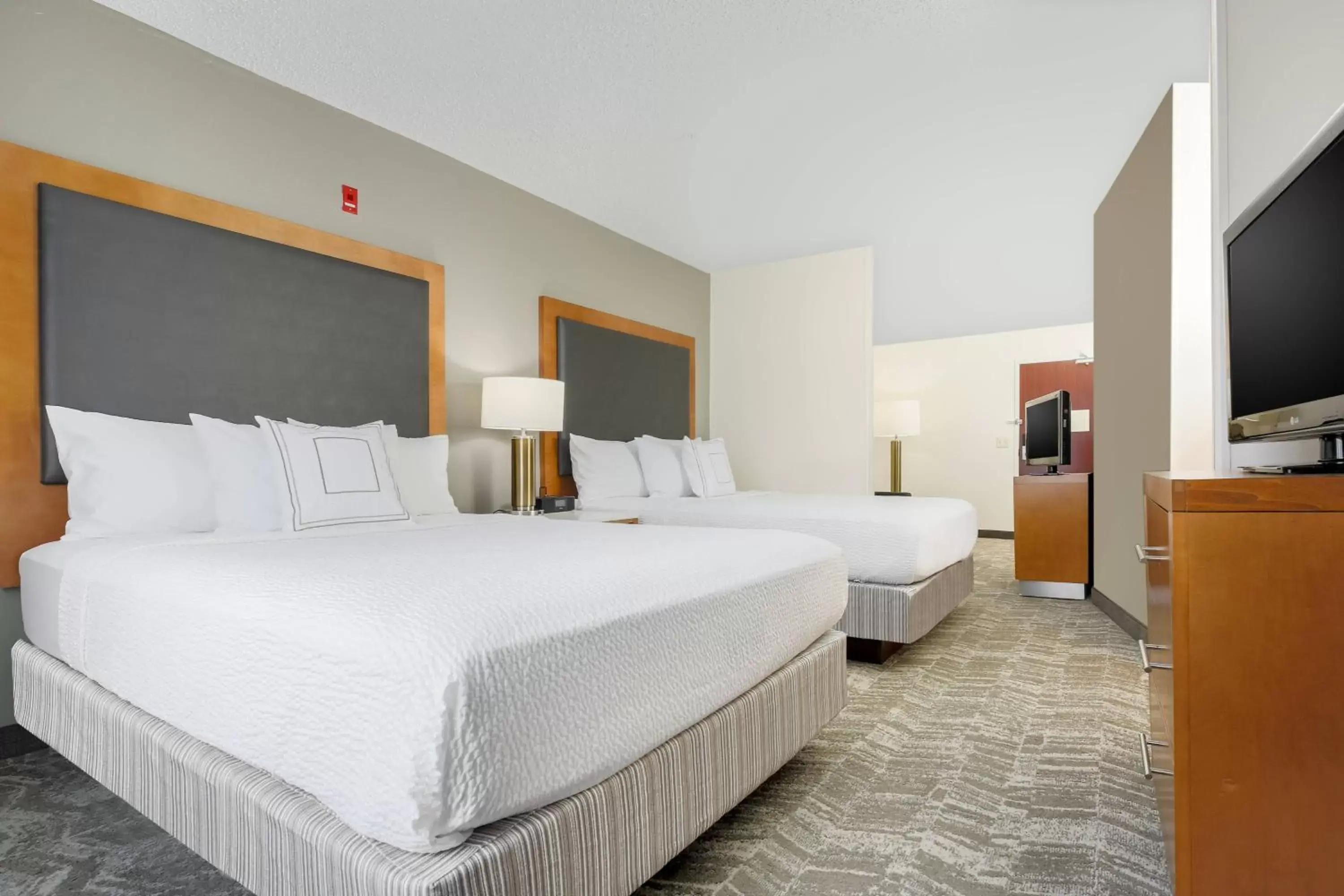 Photo of the whole room, Bed in SpringHill Suites by Marriott Houston Brookhollow