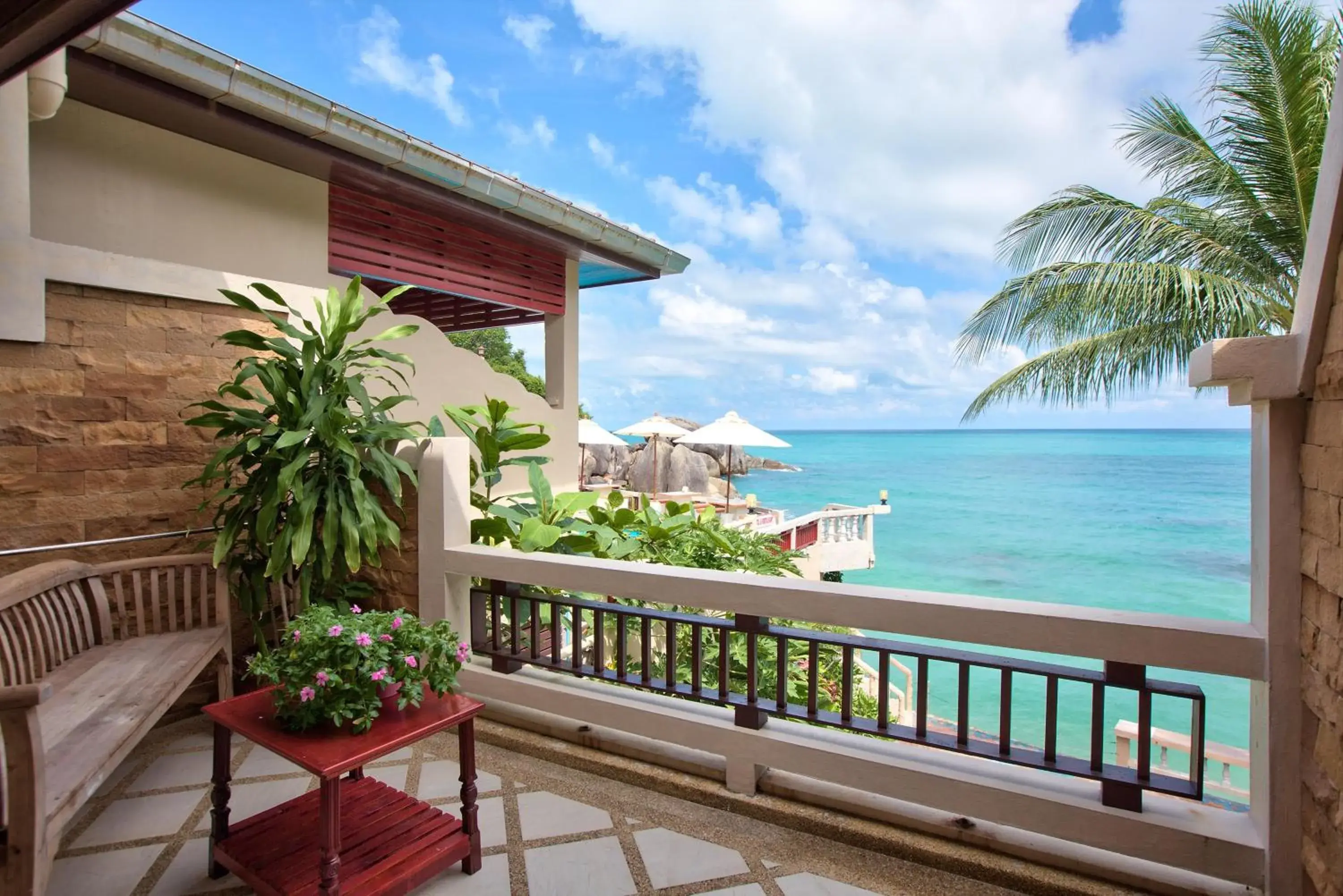 Beachfront  Double Room with Balcony in Crystal Bay Beach Resort