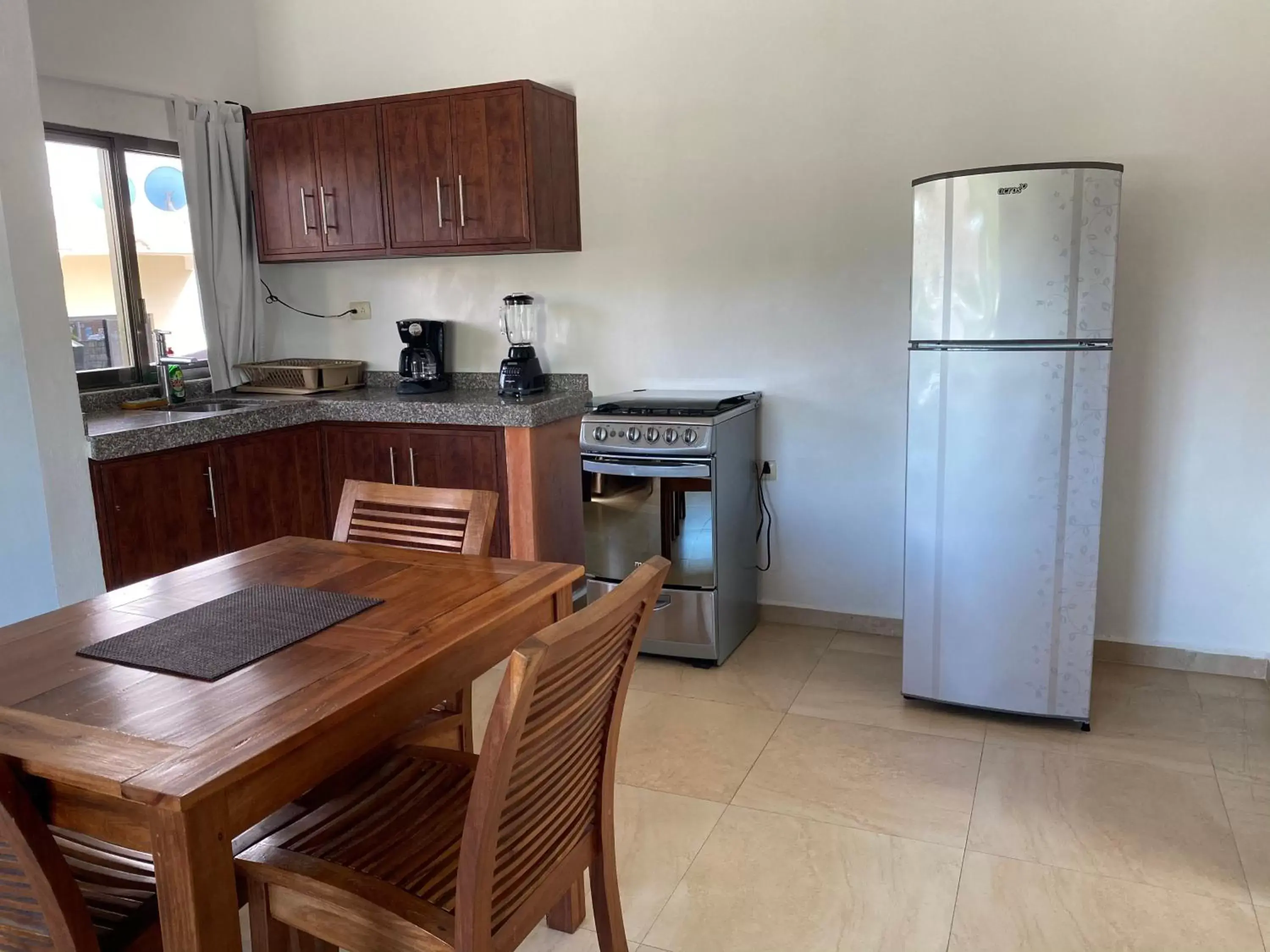 Kitchen or kitchenette in Posada Malix Pek