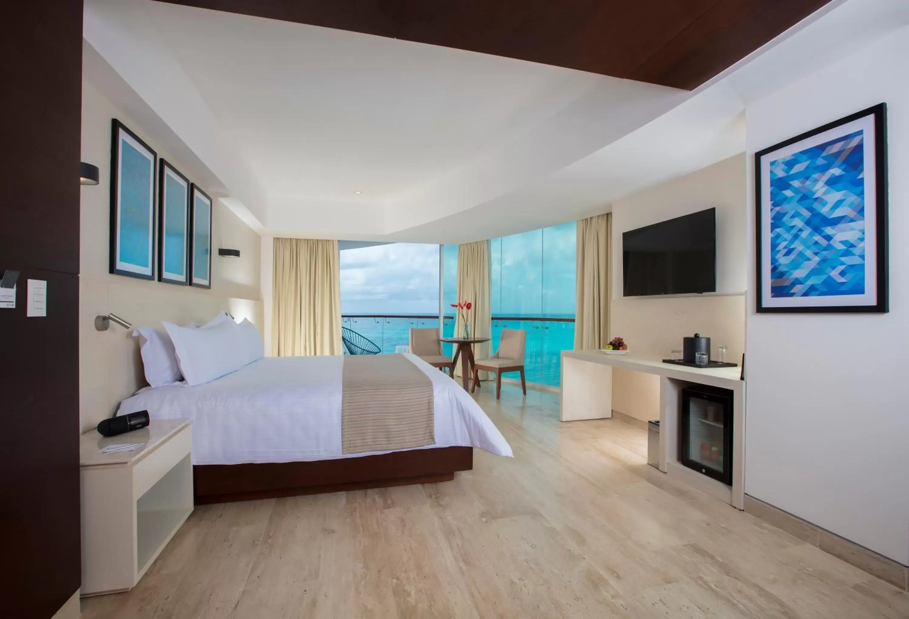 Bedroom in Altitude at Krystal Grand Cancun - All Inclusive