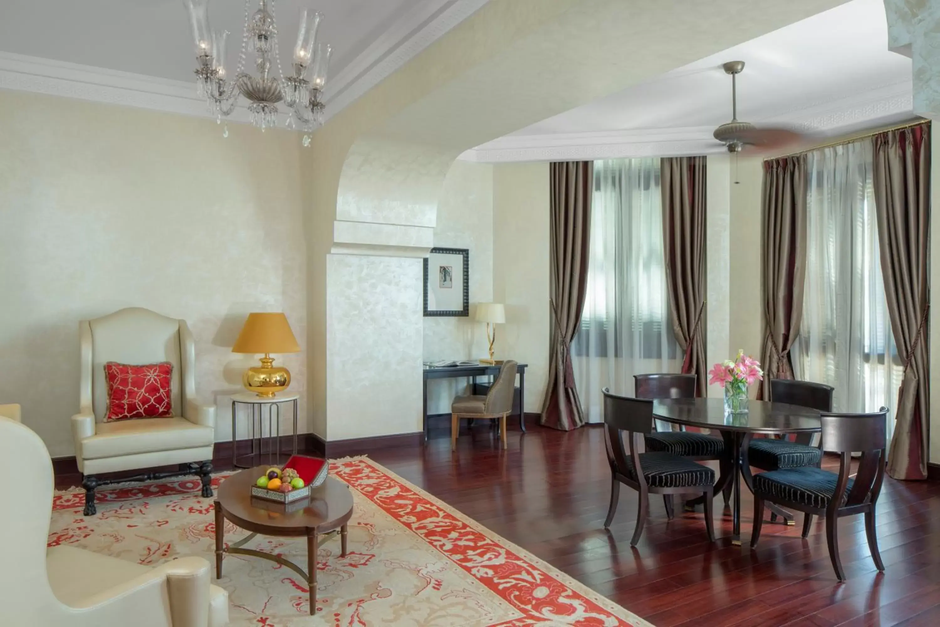 Living room, Seating Area in Sofitel Legend Old Cataract