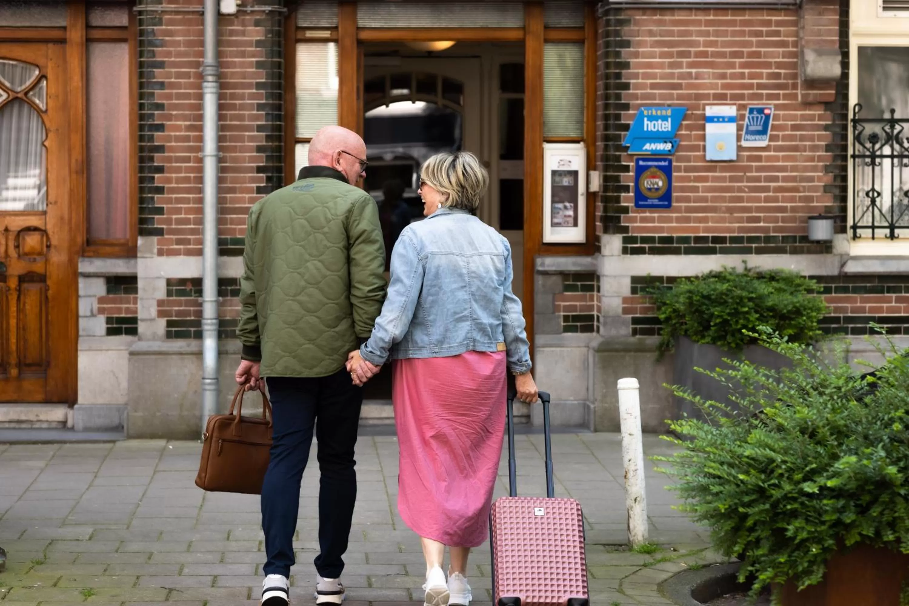 Facade/entrance in Hotel Aalders