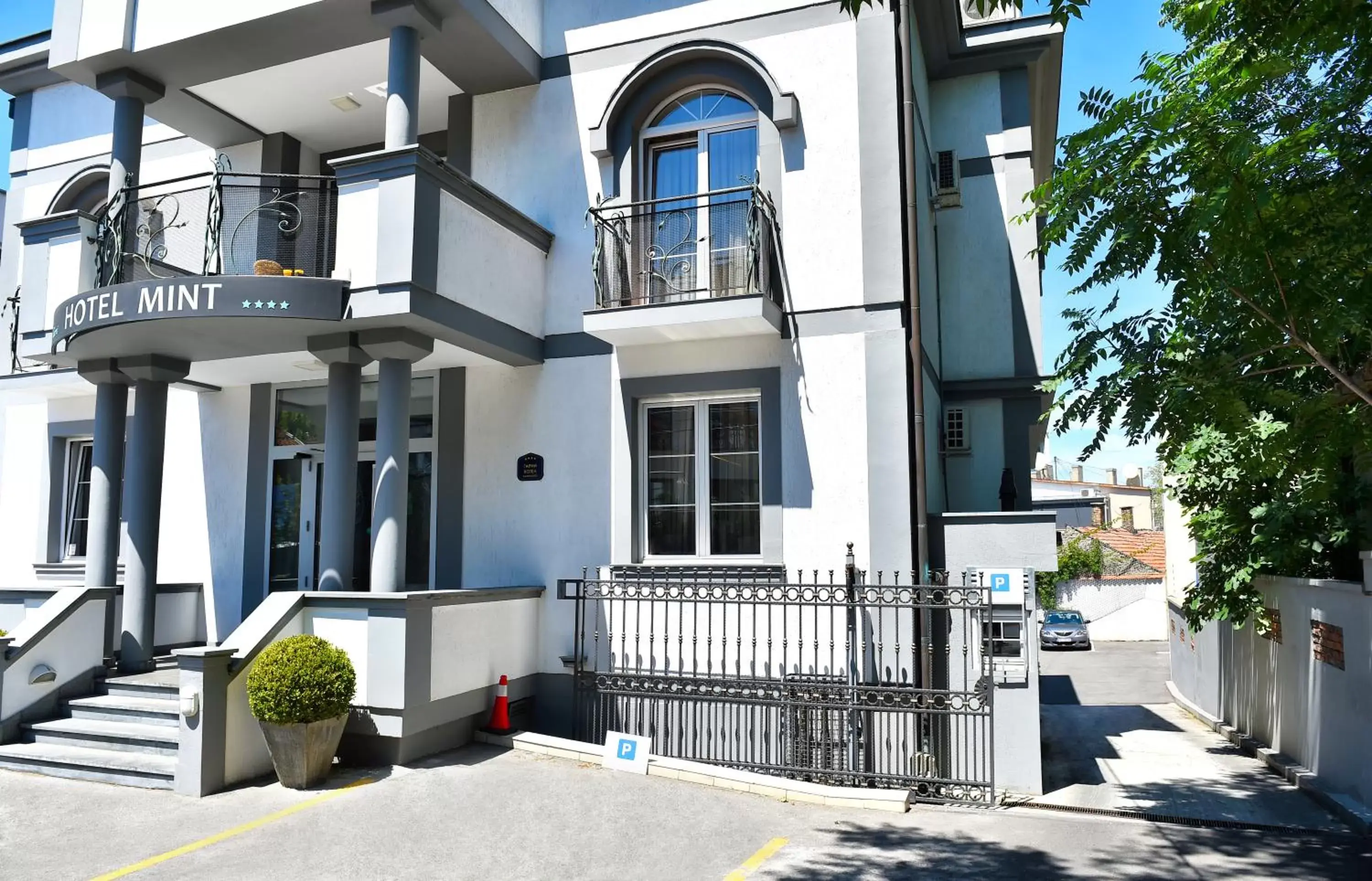 Property building in Garni Hotel Mint Property building in Garni Hotel Mint