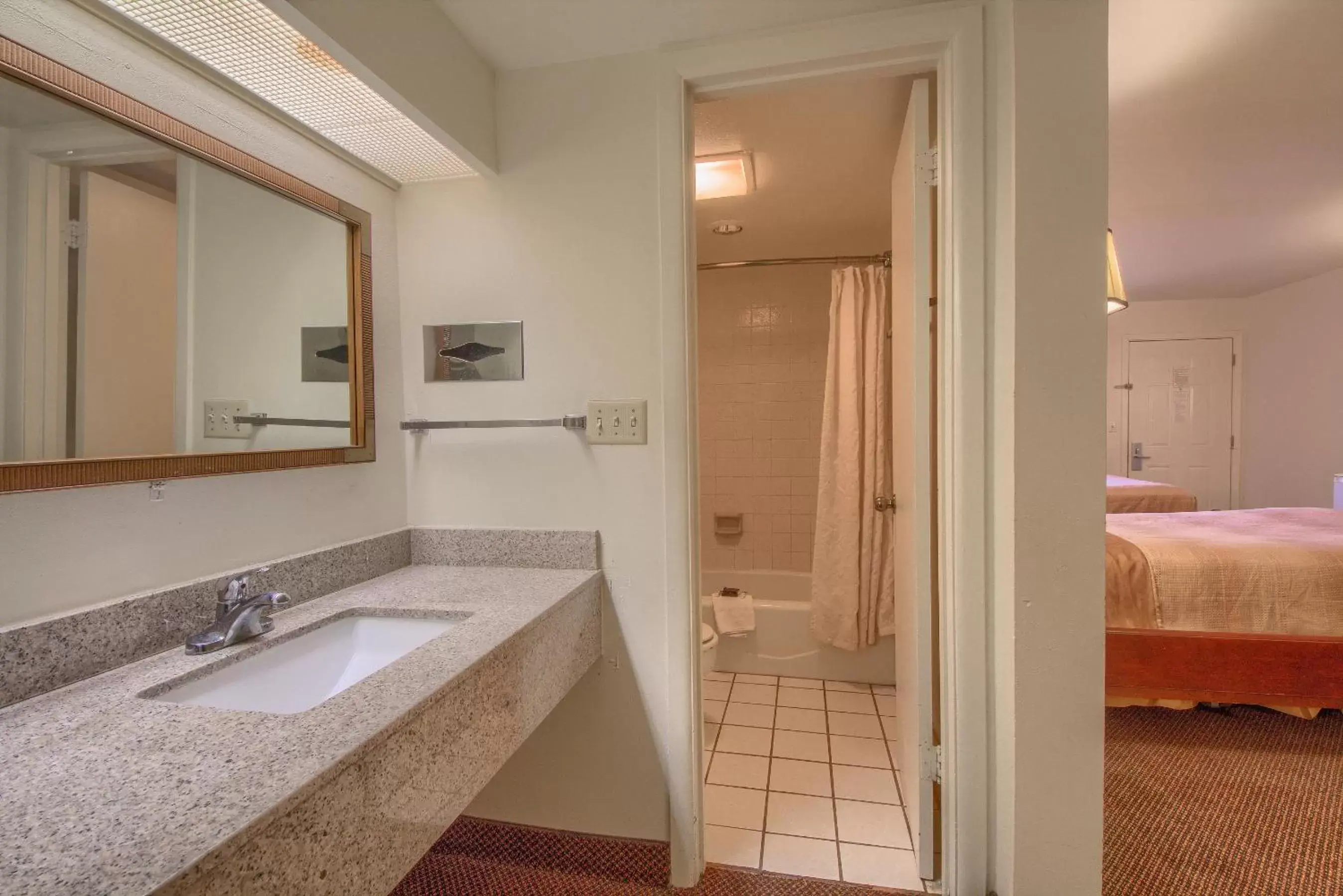 Bathroom in Americas Best Value Inn Uvalde