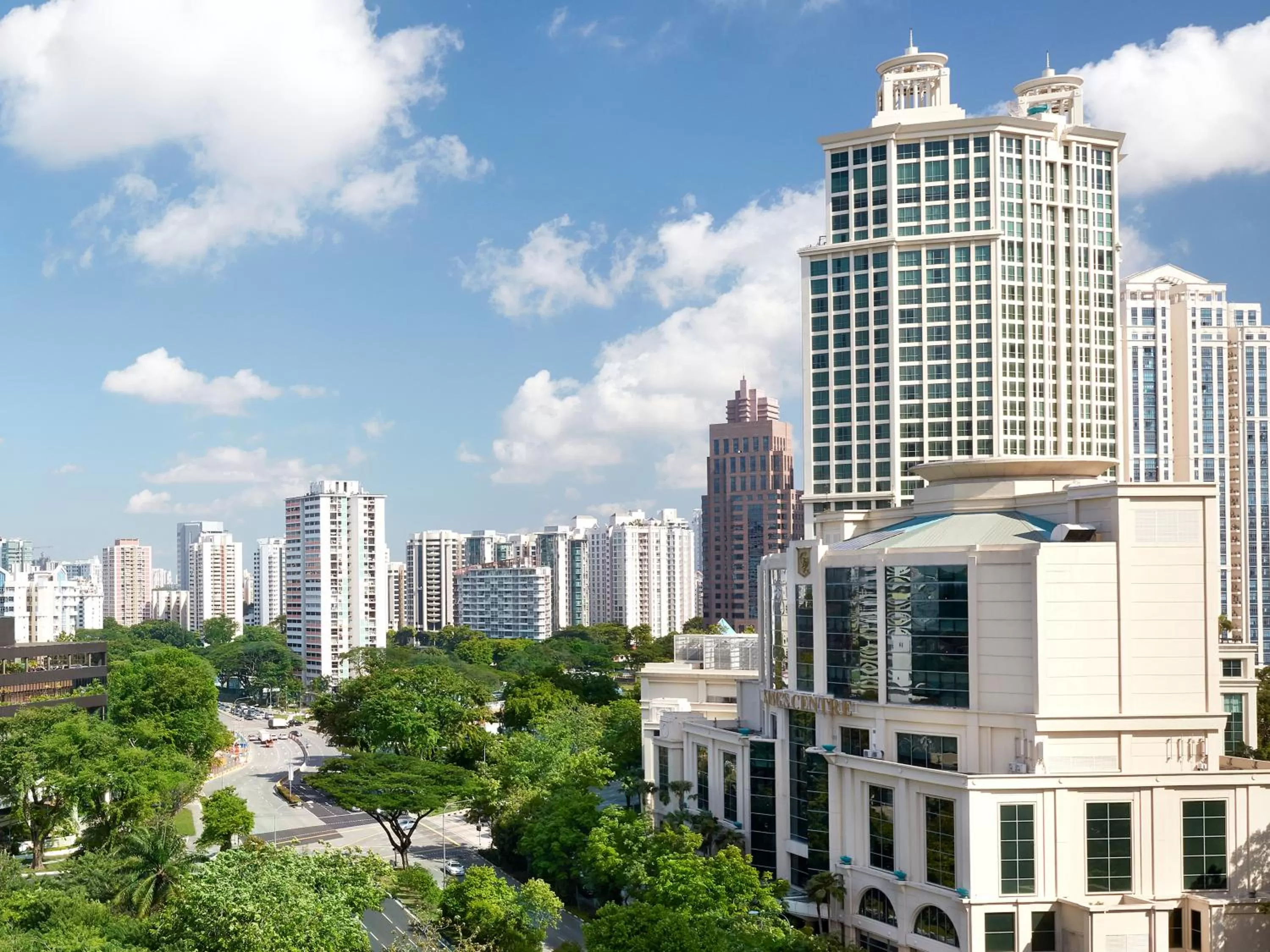 Street view in Copthorne King's Hotel Singapore