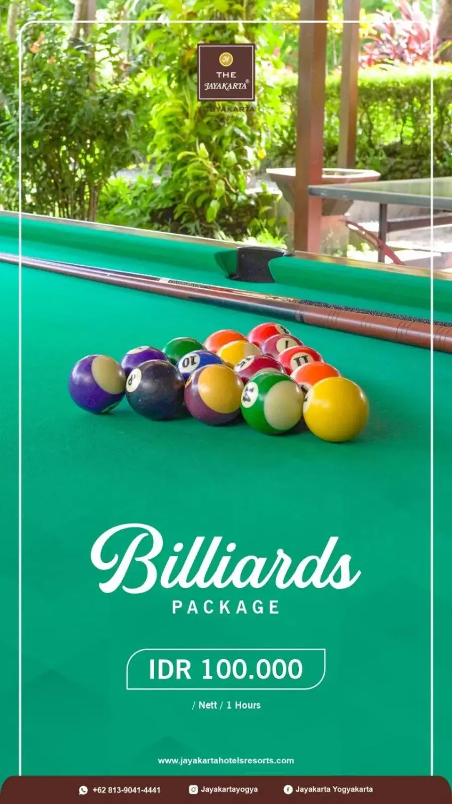 Billiard, Billiards in The Jayakarta Yogyakarta Hotel & Spa