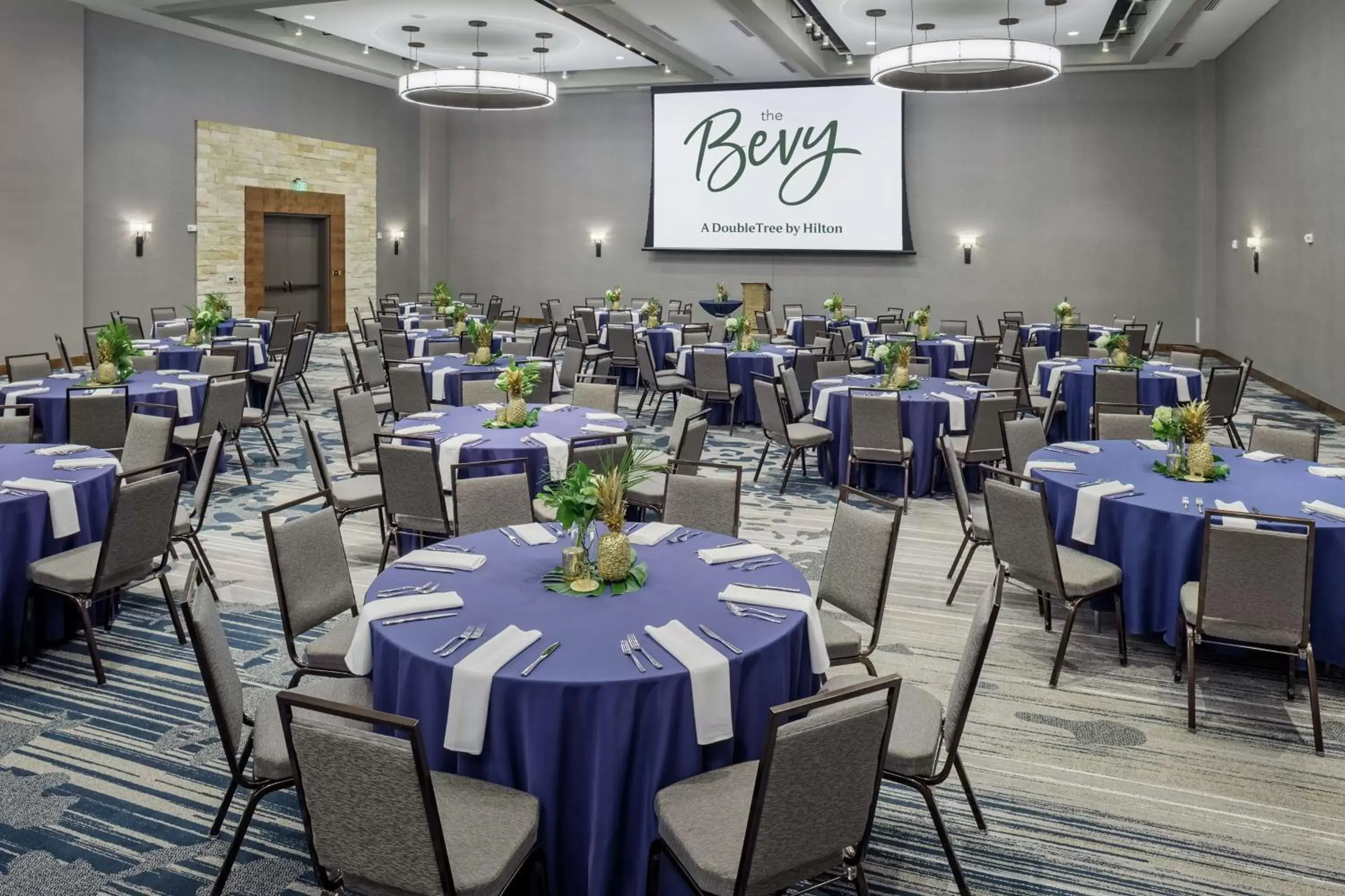 Meeting/conference room, Restaurant/Places to Eat in The Bevy Hotel Boerne, A Doubletree By Hilton