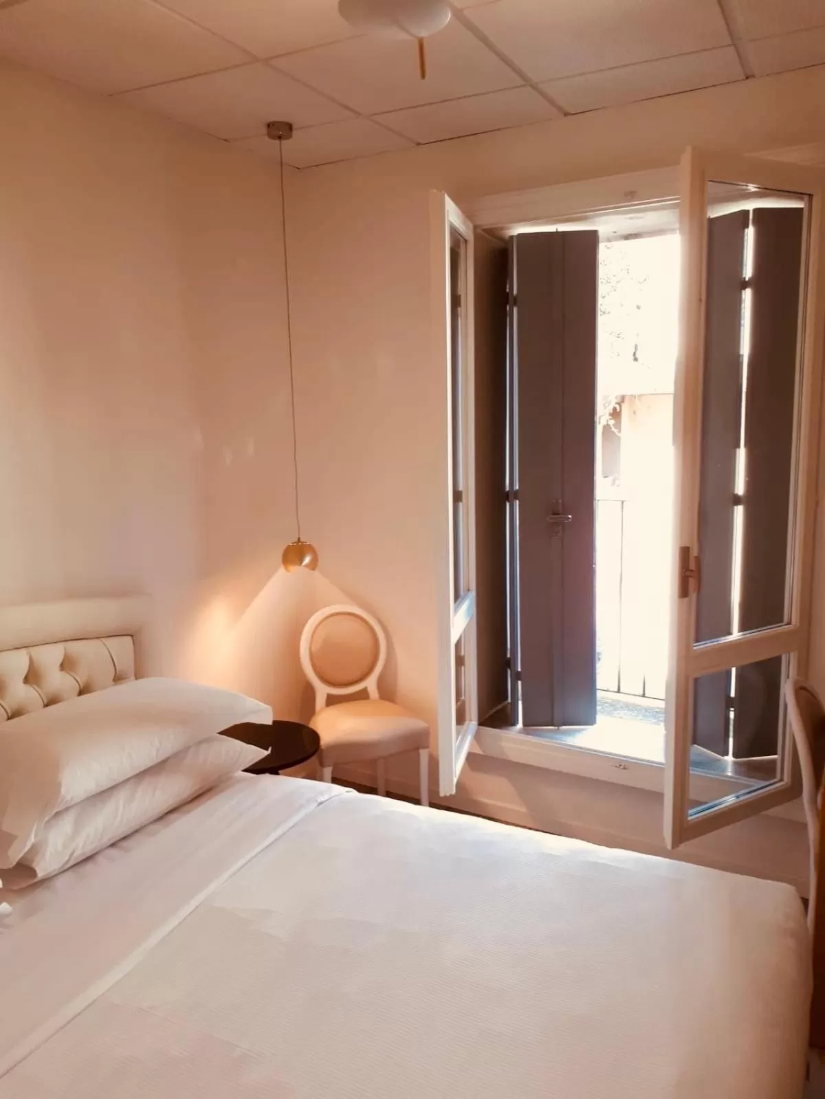 Bed in Palazzo Otello 1847 Wellness & Spa