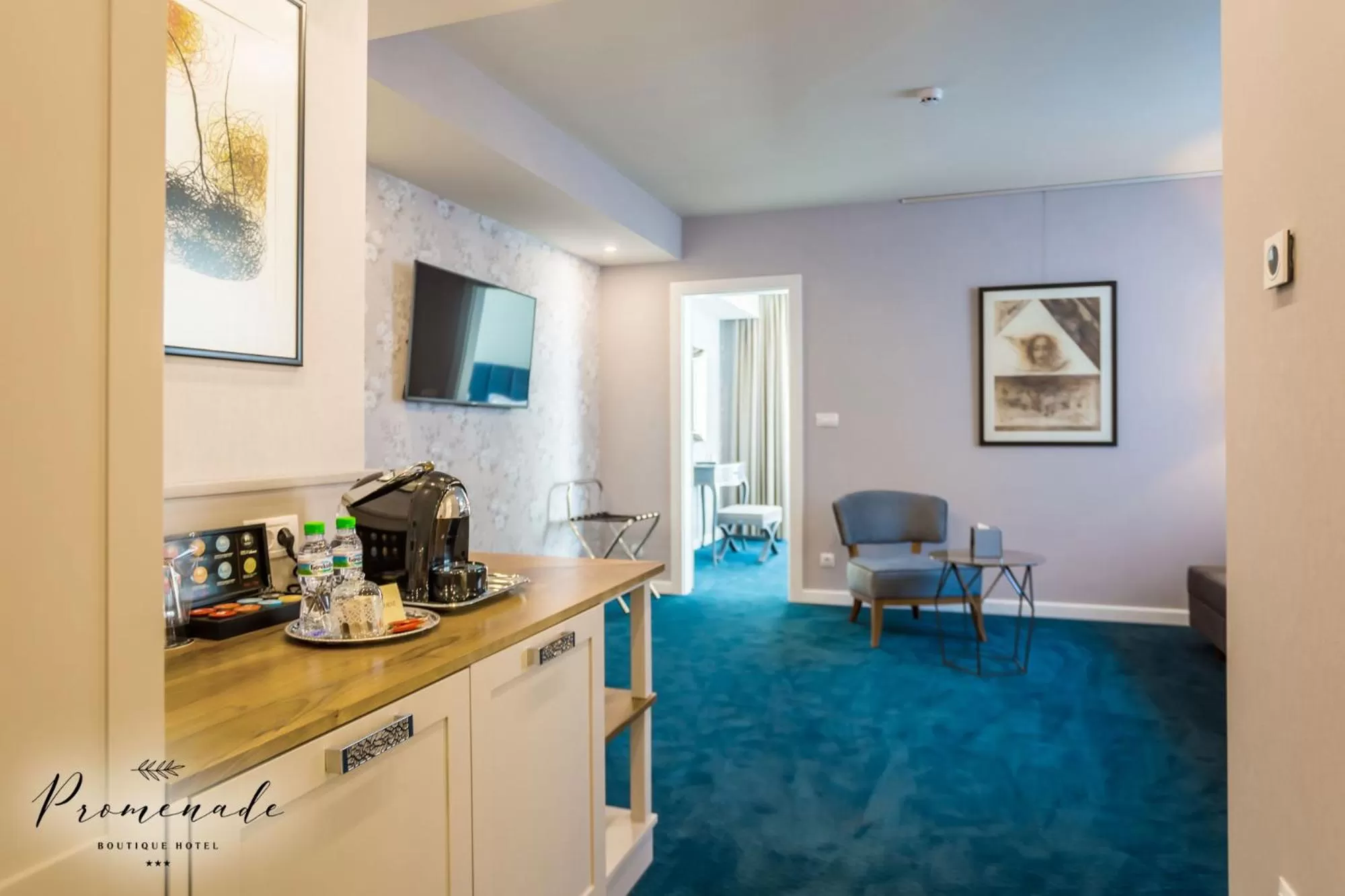 Coffee/tea facilities in Hotel Residence Promenade