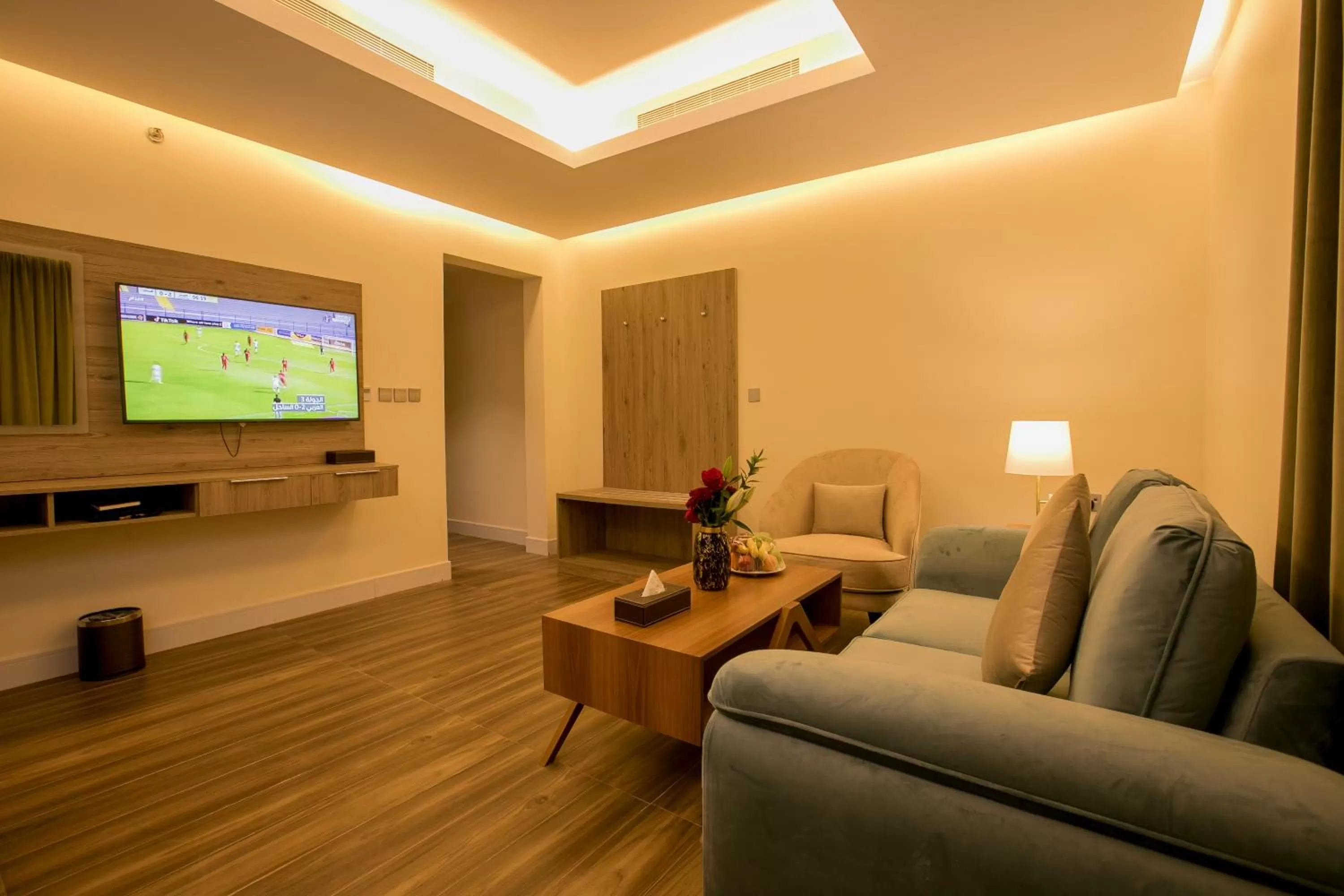 Communal lounge/ TV room in Luxury Night Al Mounisea