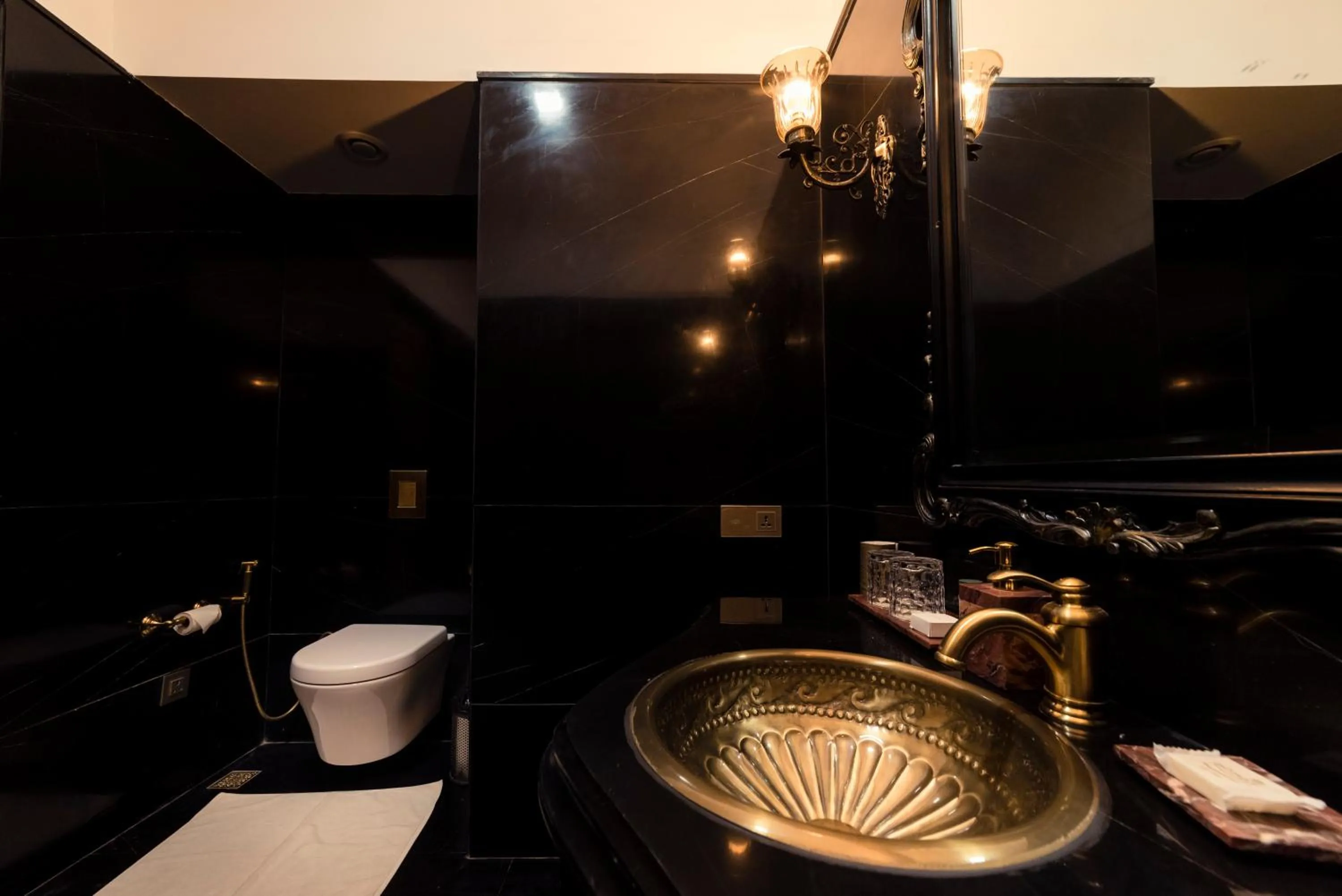 Bathroom in Fort Rajwada,Jaisalmer