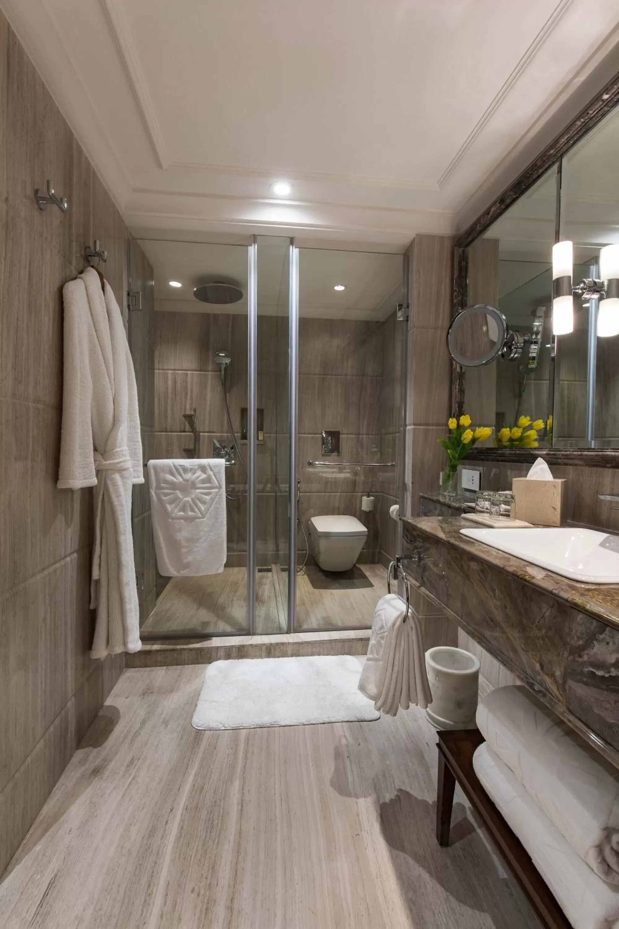 Shower, Bathroom in Taj Palace, New Delhi