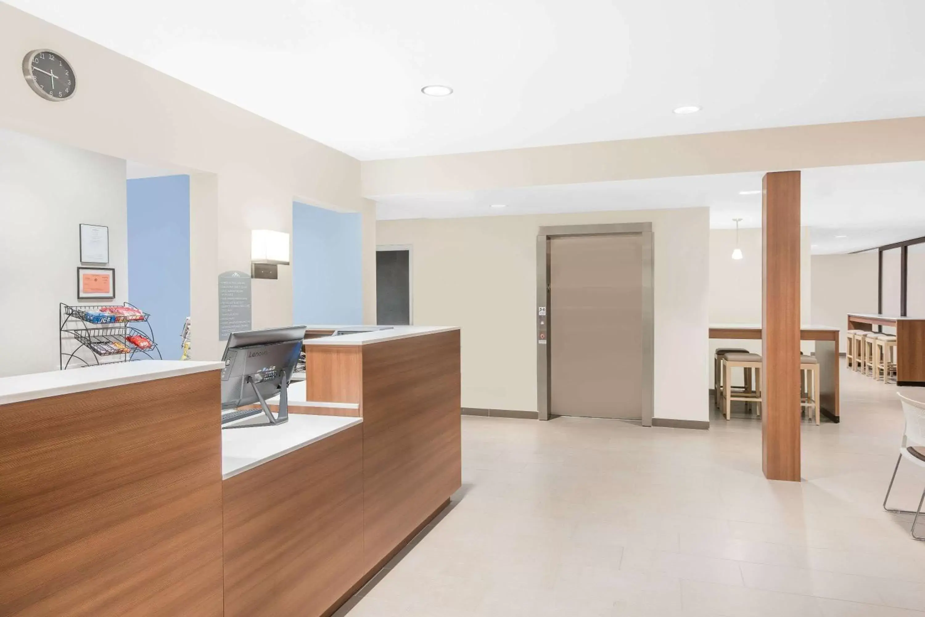 Lobby or reception in Microtel Inn & Suites by Wyndham Binghamton