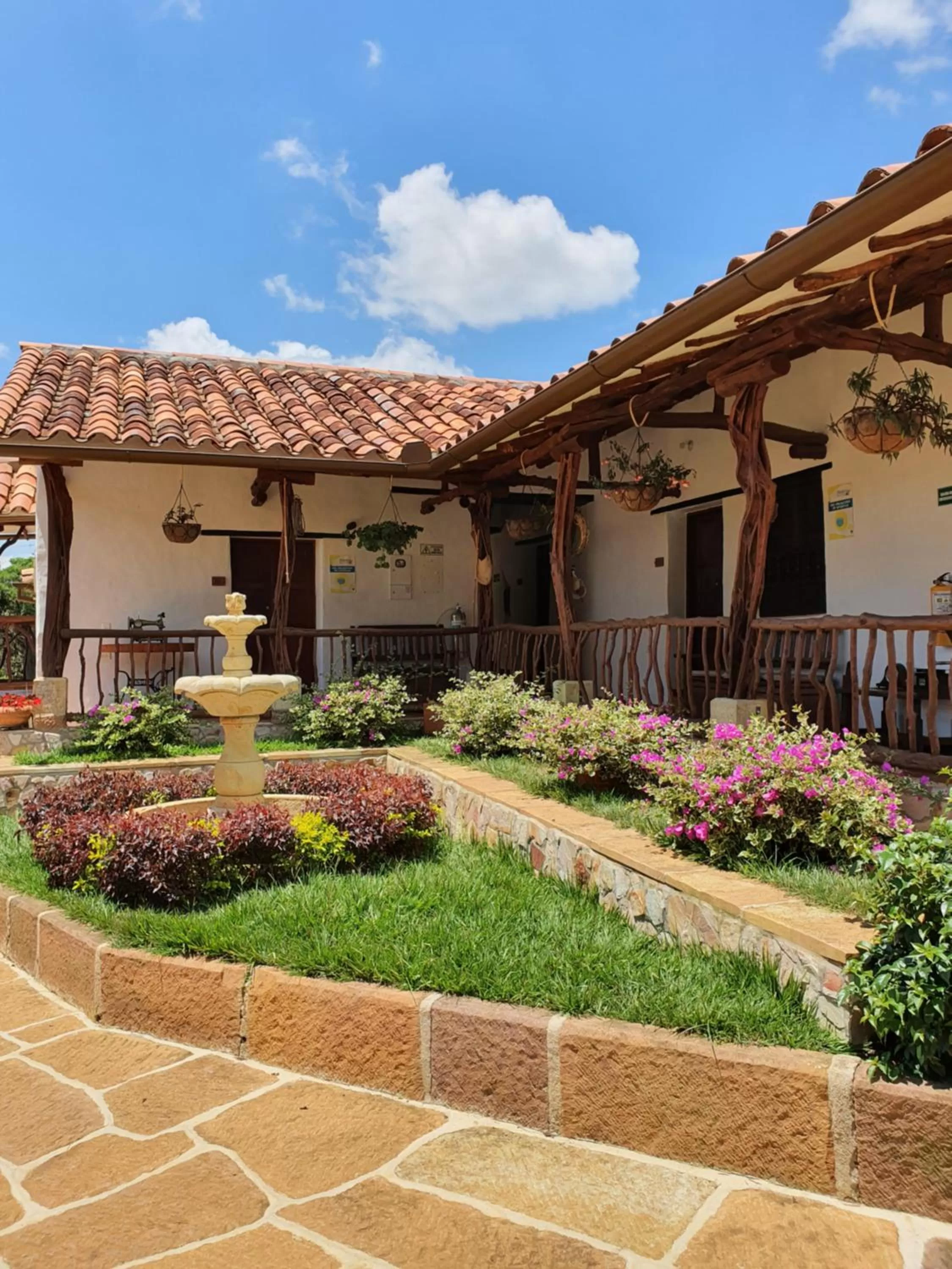 Garden in Hotel Campestre Ataraxia Barichara