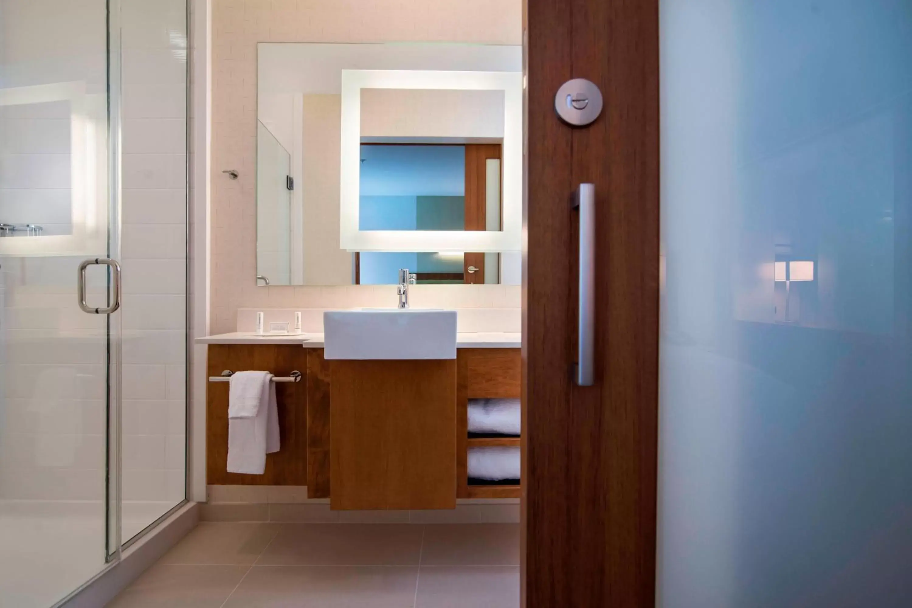 Bathroom in SpringHill Suites by Marriott Wisconsin Dells