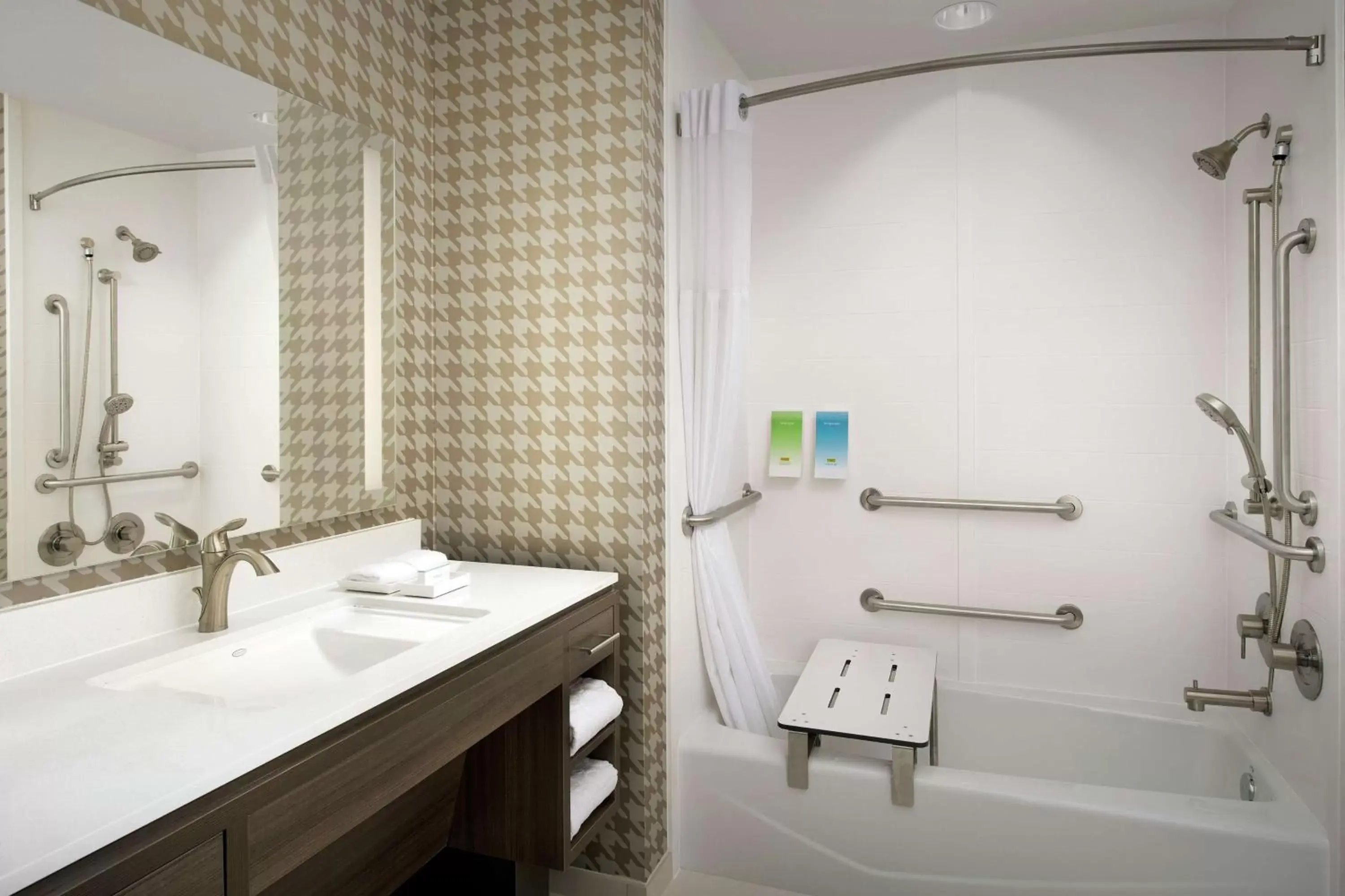 Bathroom in Home2 Suites by Hilton San Antonio Lackland SeaWorld