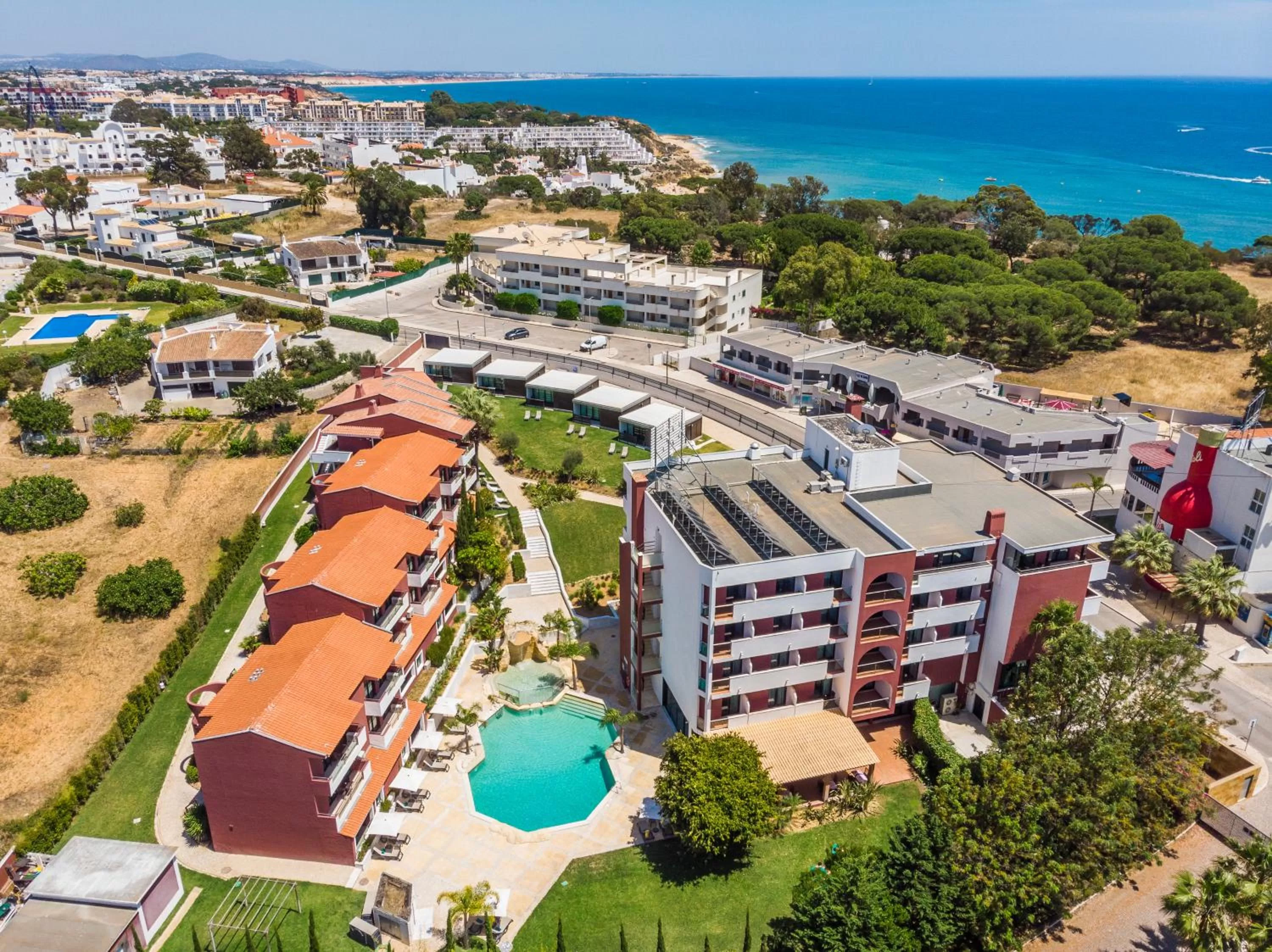 Bird's eye view in Topazio Vibe Beach Hotel & Apartments - Adults Friendly